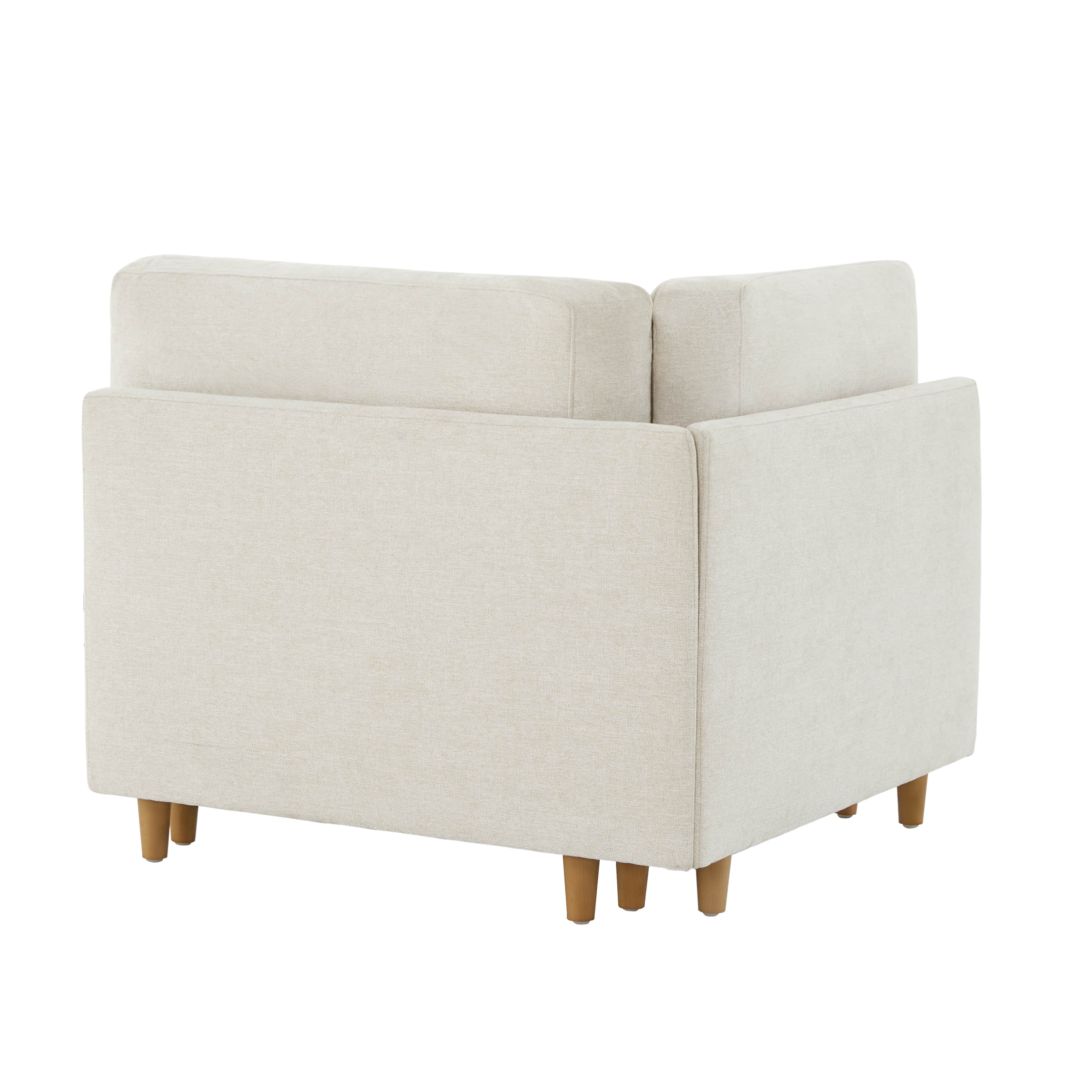 Liam 4-Piece Overstuffed Feather Wood Base Sectional Sofa - Image 32
