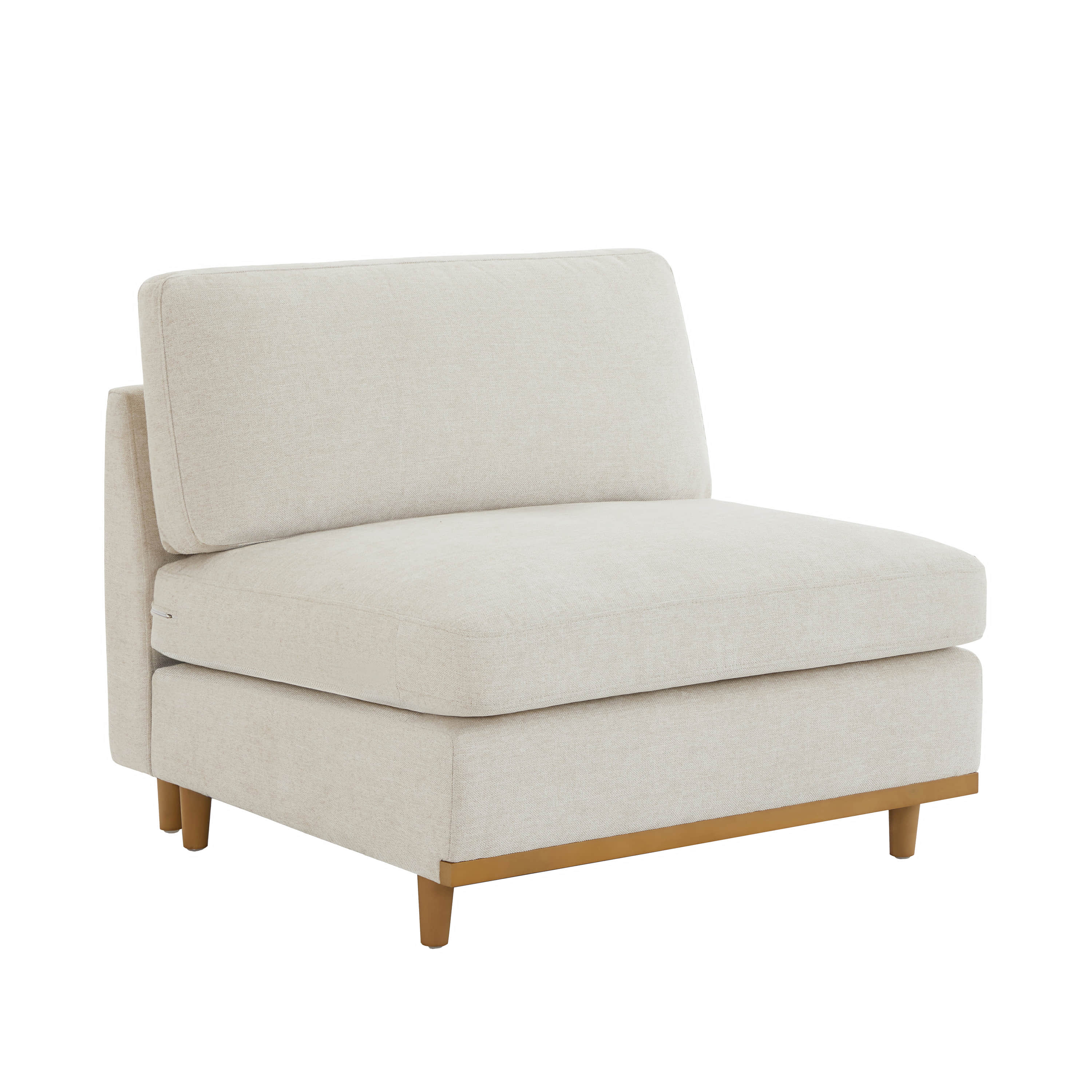 Liam 4-Piece Overstuffed Feather Wood Base Sectional Sofa - Image 25