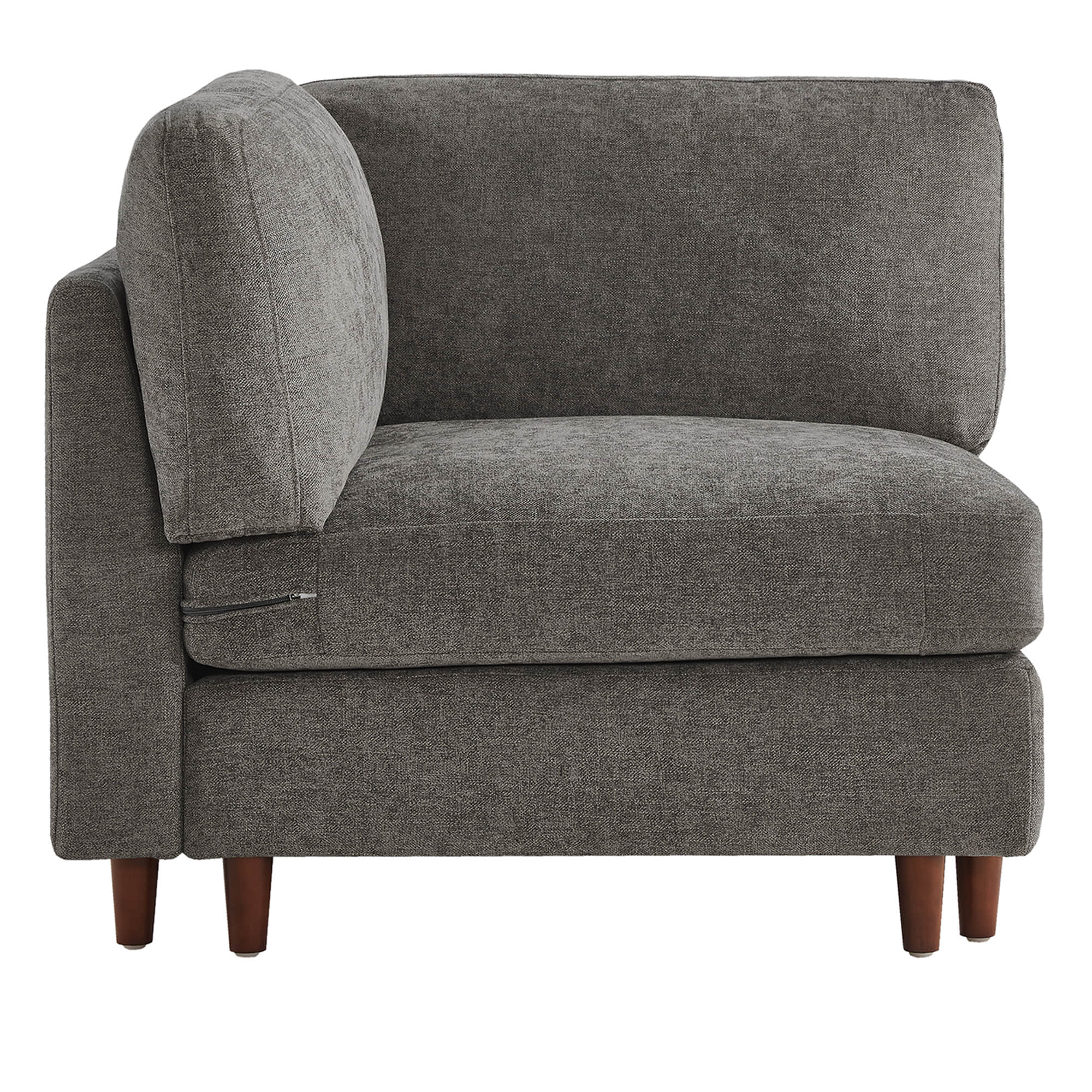 Liam 4-Piece Overstuffed Feather Wood Base Sectional Sofa - Image 70