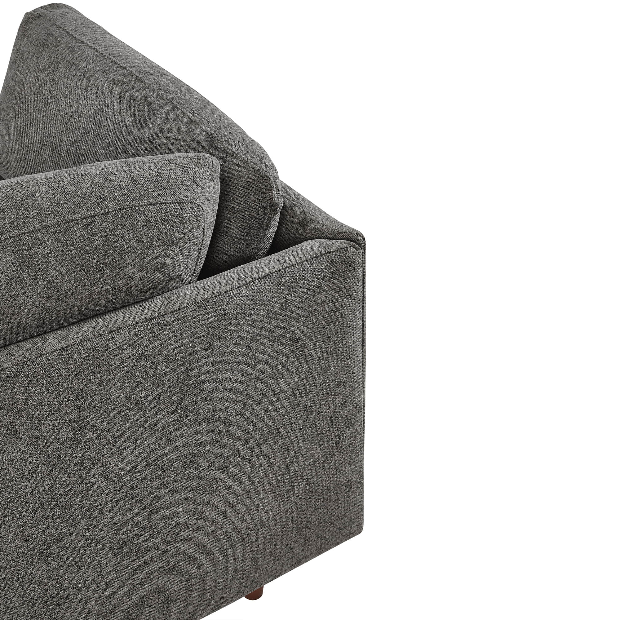 Liam 4-Piece Overstuffed Feather Wood Base Sectional Sofa - Image 54