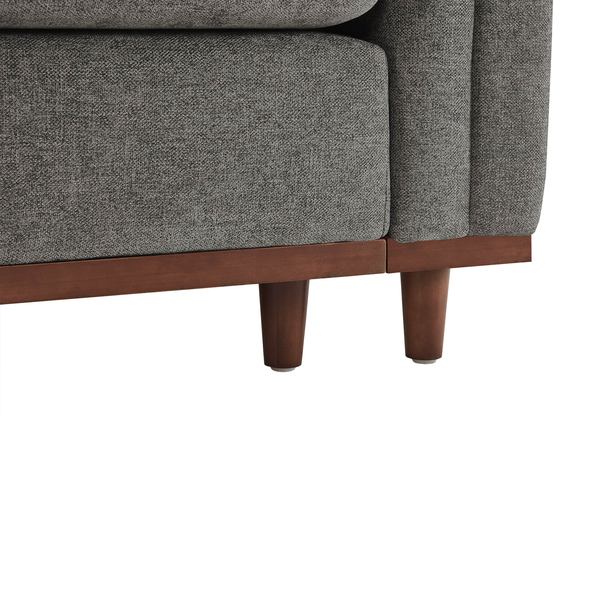 Liam 4-Piece Overstuffed Feather Wood Base Sectional Sofa - Image 56