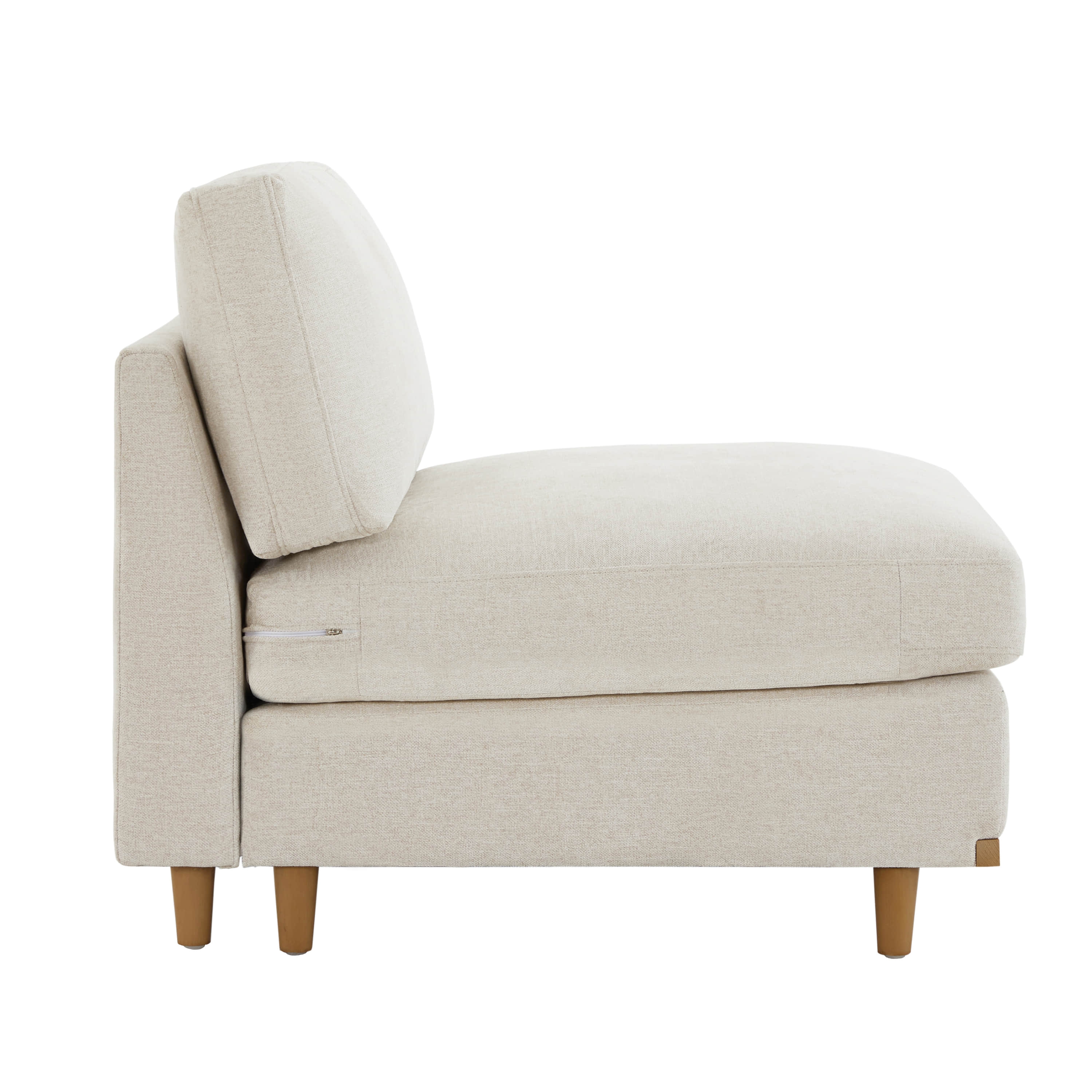 Liam 6-Piece Overstuffed Feather Wood Base Sectional Sofa - Image 24