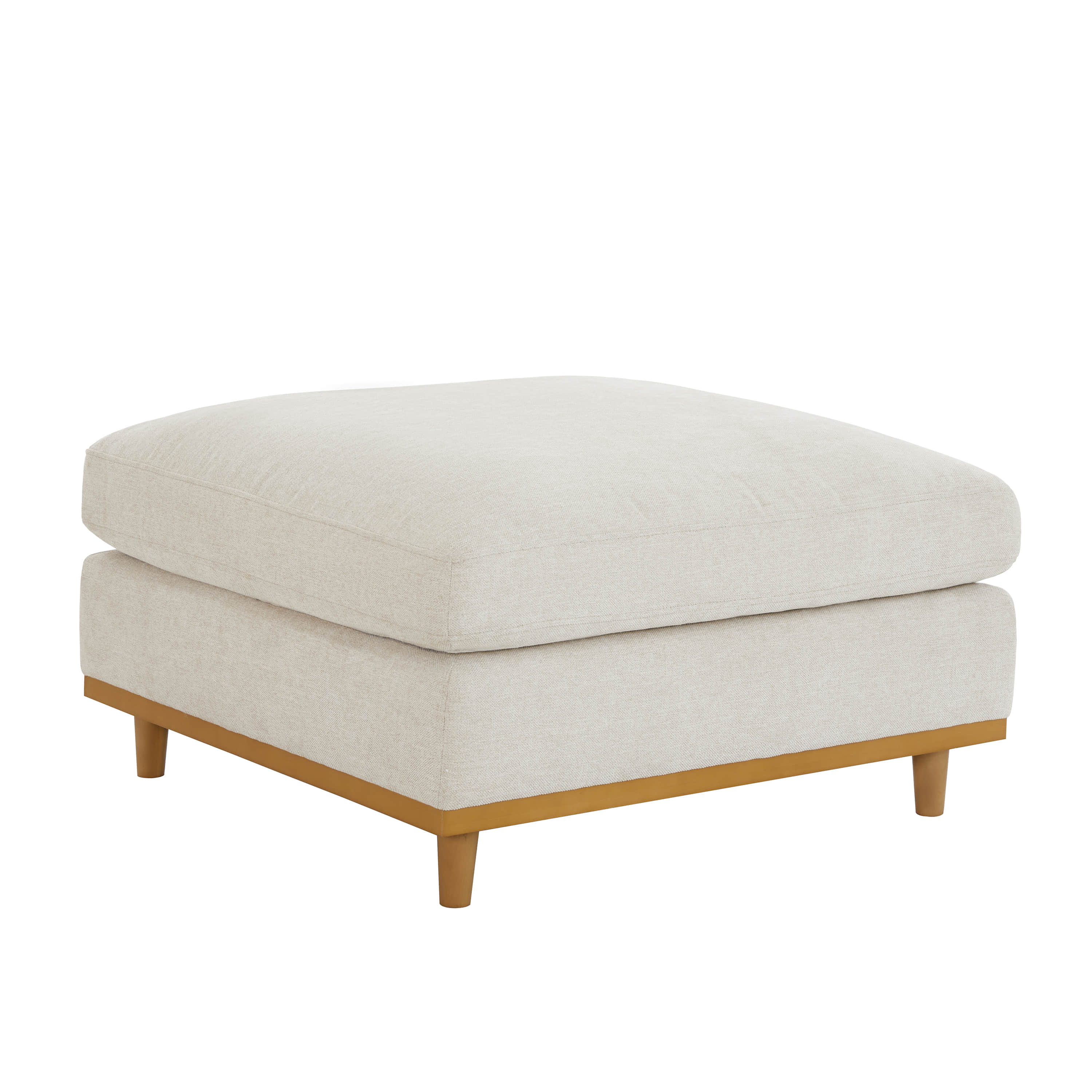 Liam 6-Piece Overstuffed Feather Wood Base Sectional Sofa - Image 28