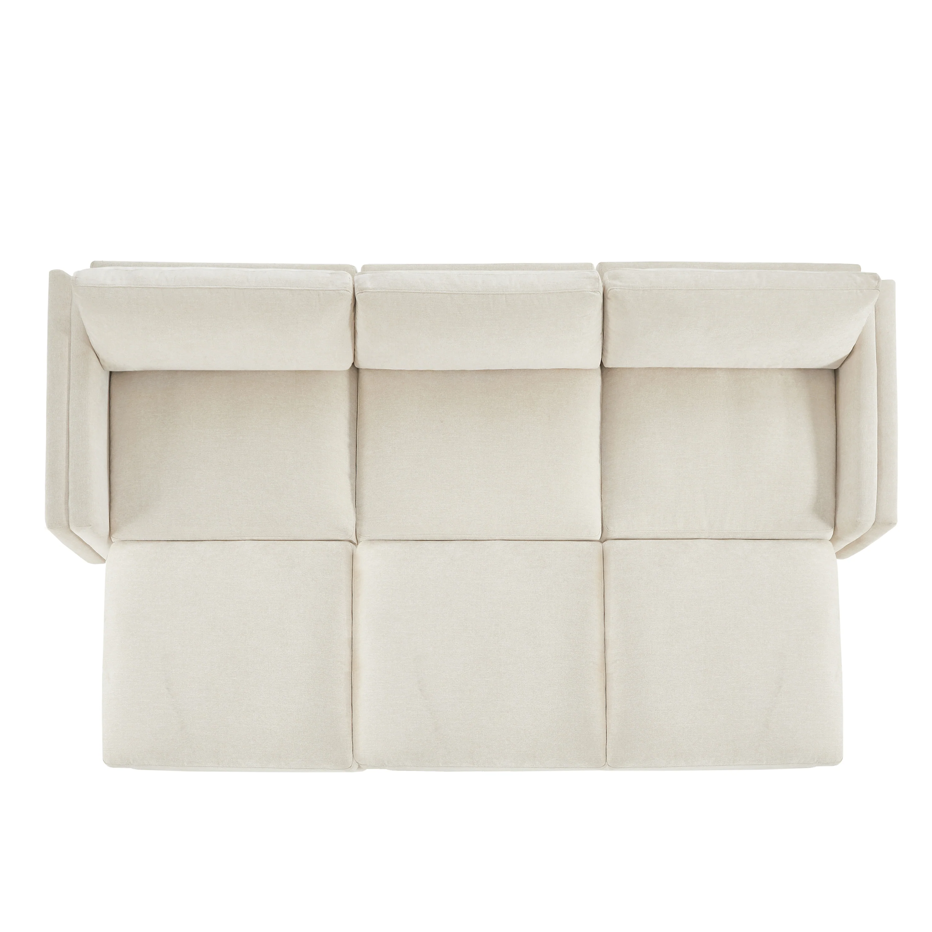 Liam 6-Piece Overstuffed Feather Wood Base Sectional Sofa - Image 67