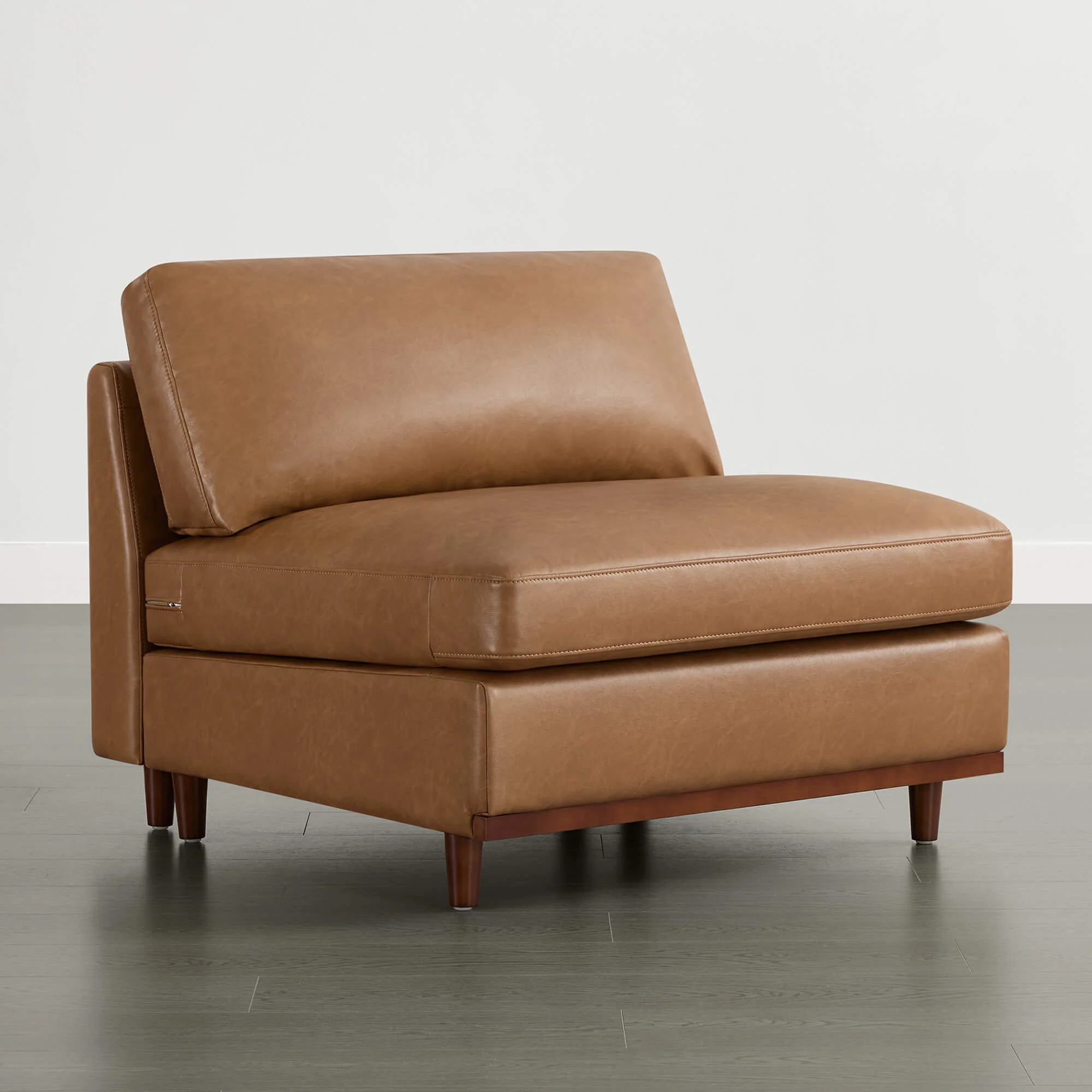 Liam Overstuffed Feather Modular Armless Seat - Image 19