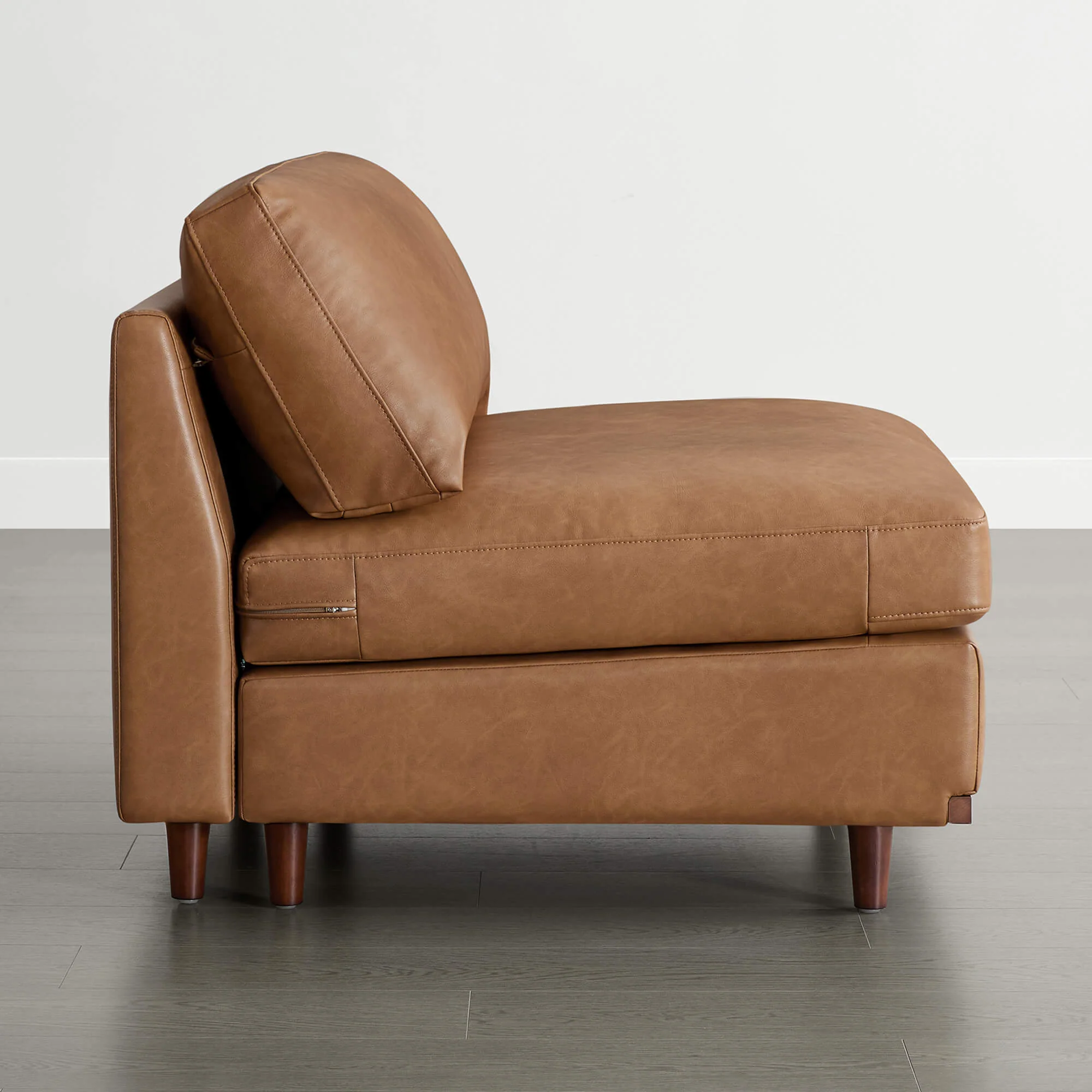 Liam Overstuffed Feather Modular Armless Seat - Image 27