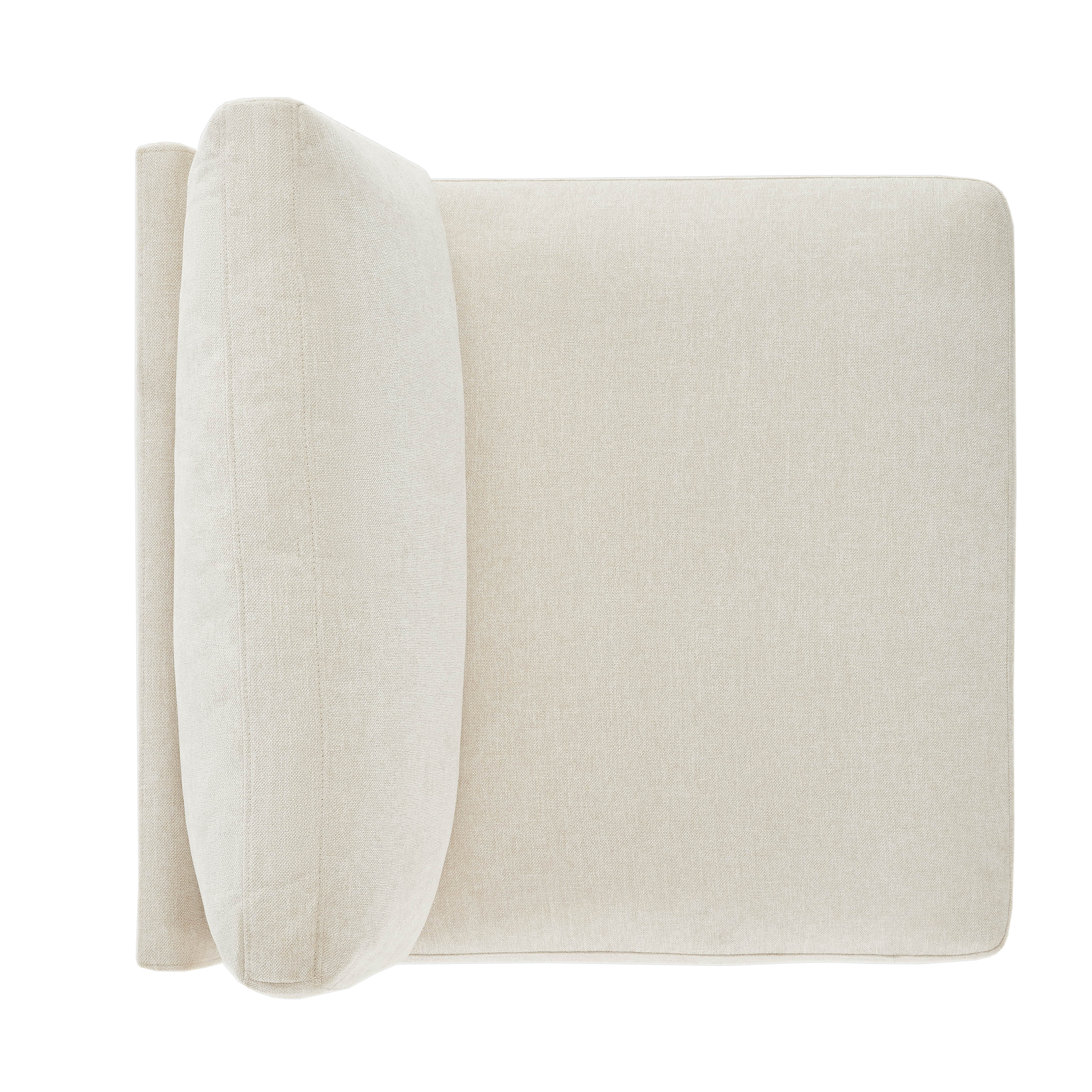 Liam Overstuffed Feather Modular Armless Seat - Image 6