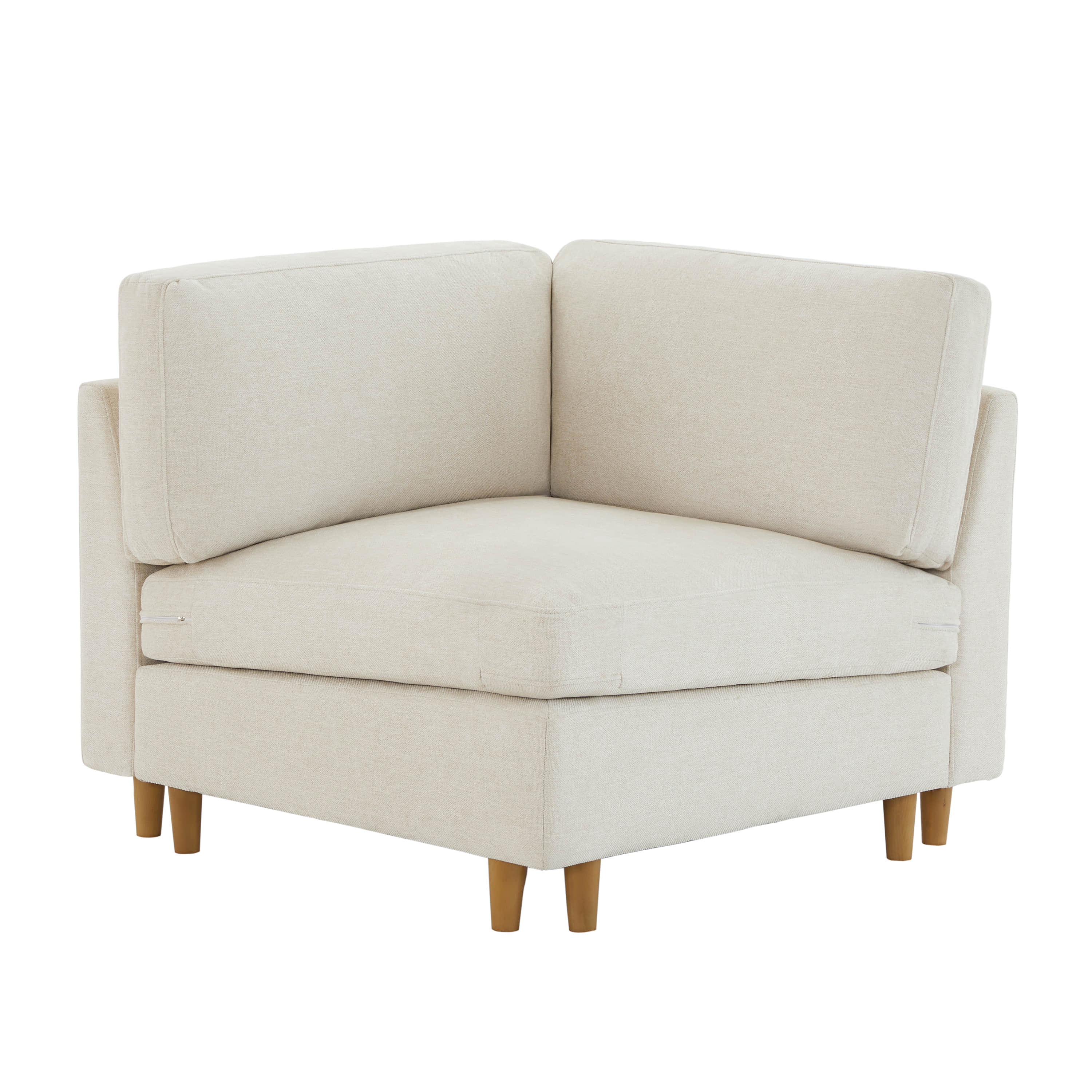 Liam Overstuffed Feather Modular Corner Seat