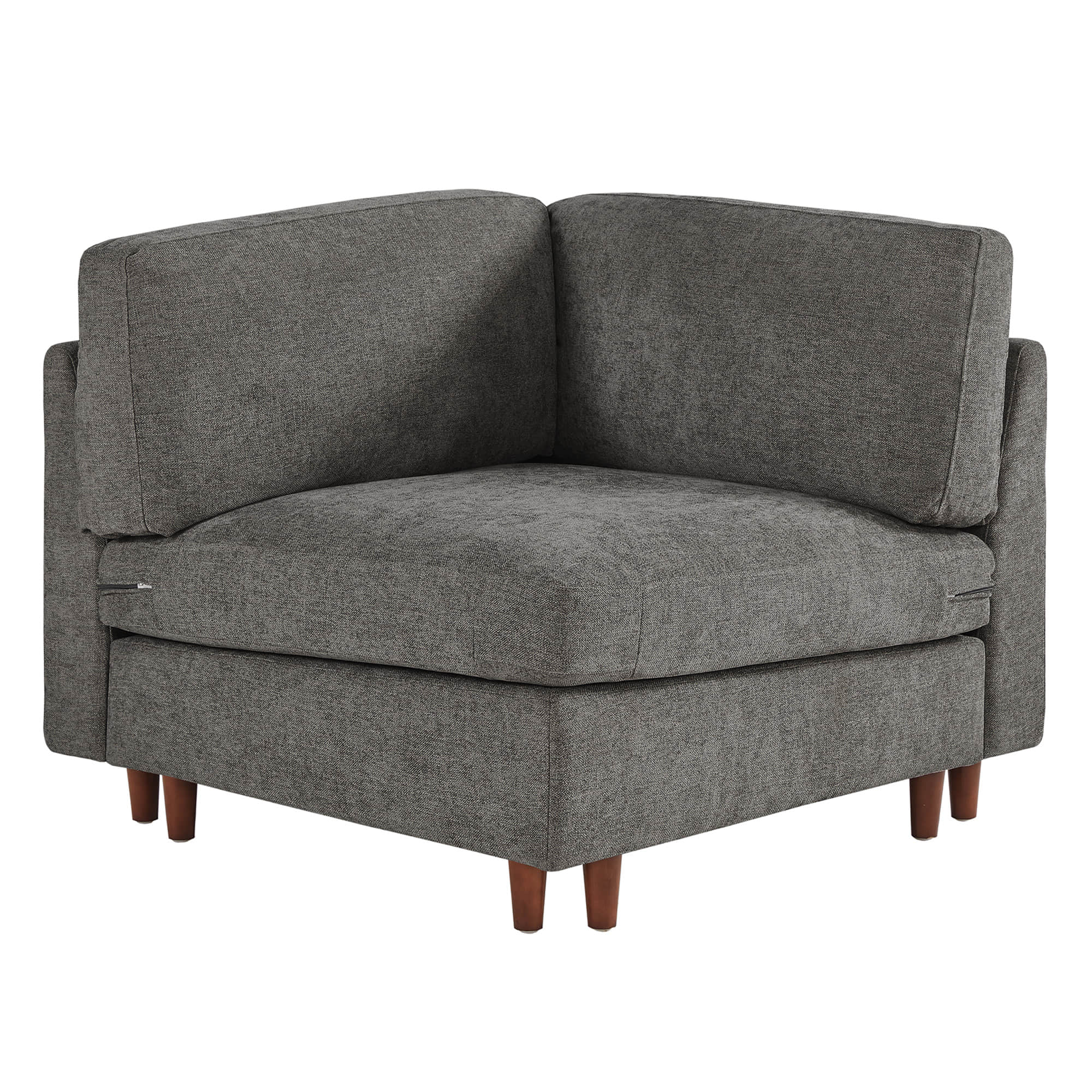 Liam Overstuffed Feather Modular Corner Seat - Image 2