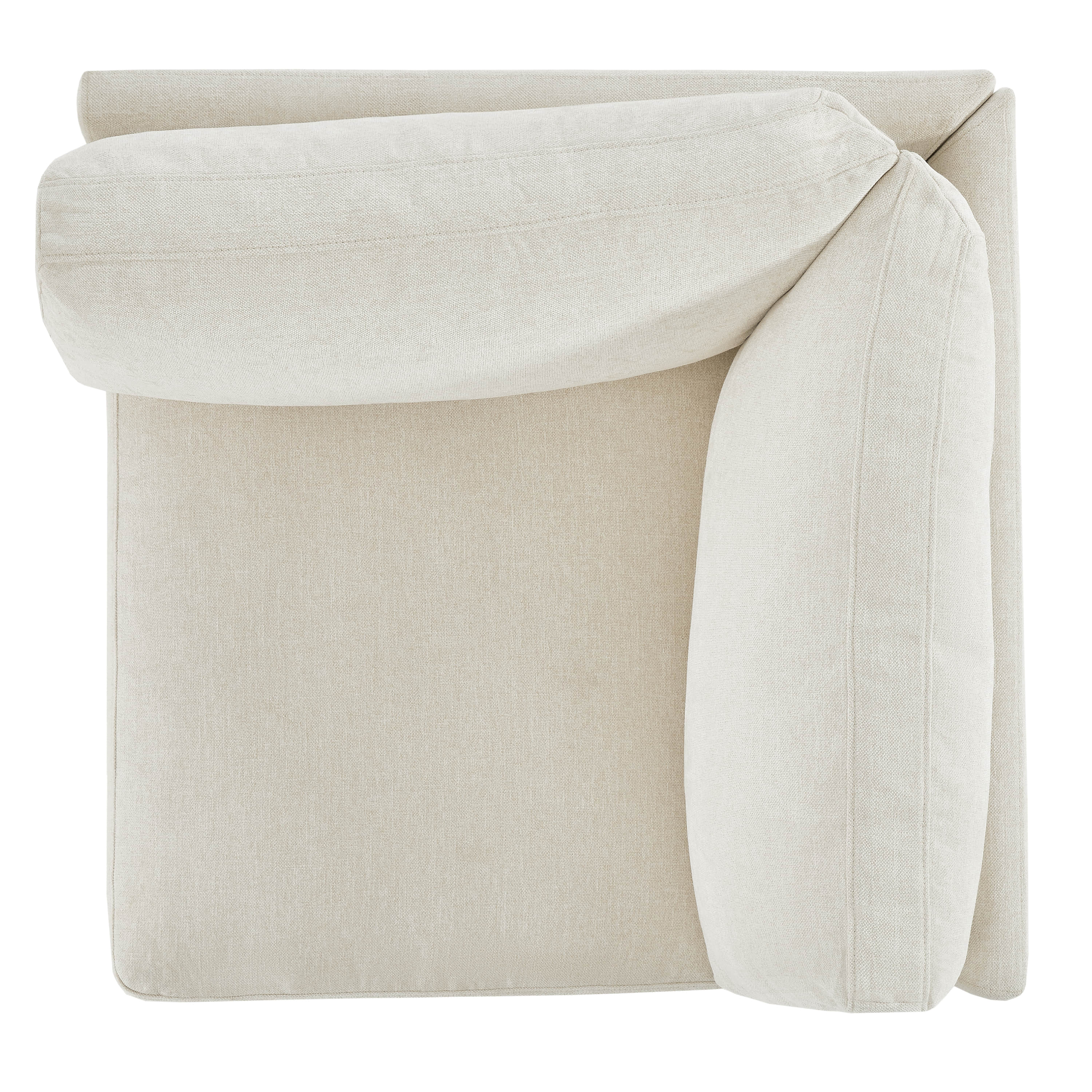 Liam Overstuffed Feather Modular Corner Seat - Image 5