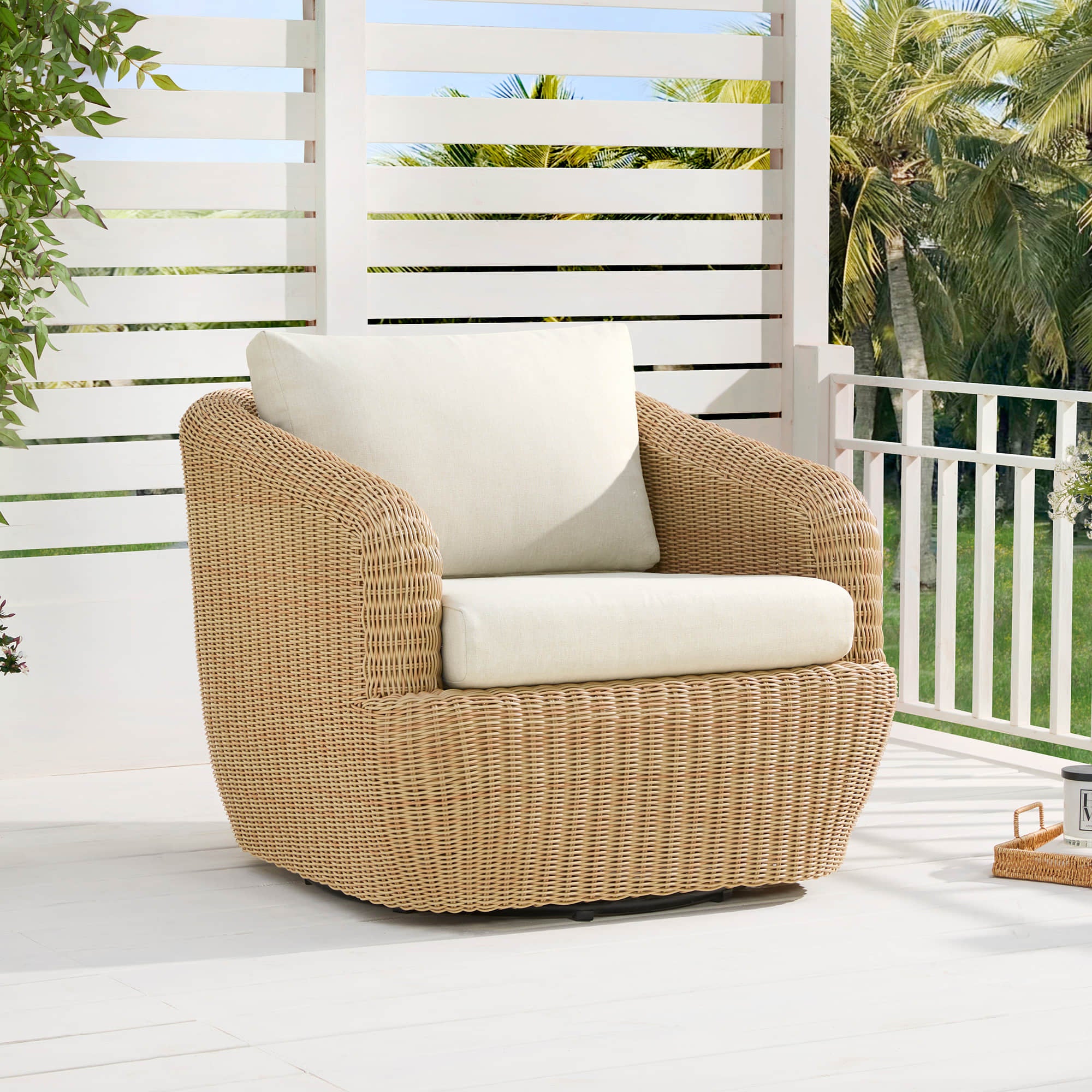 Liana Wicker Outdoor  5 Seats Sofa Set - Image 15