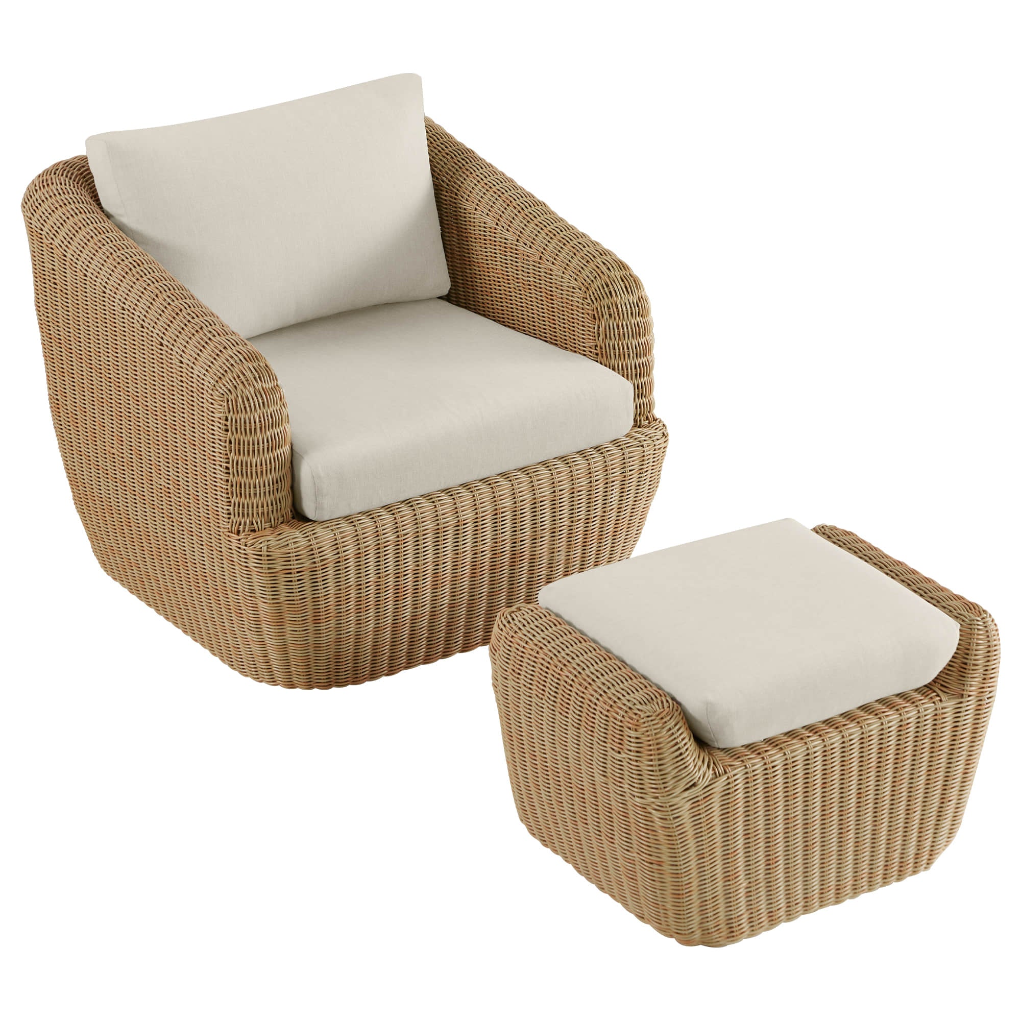 Liana Wicker Outdoor Lounge Set - Image 22