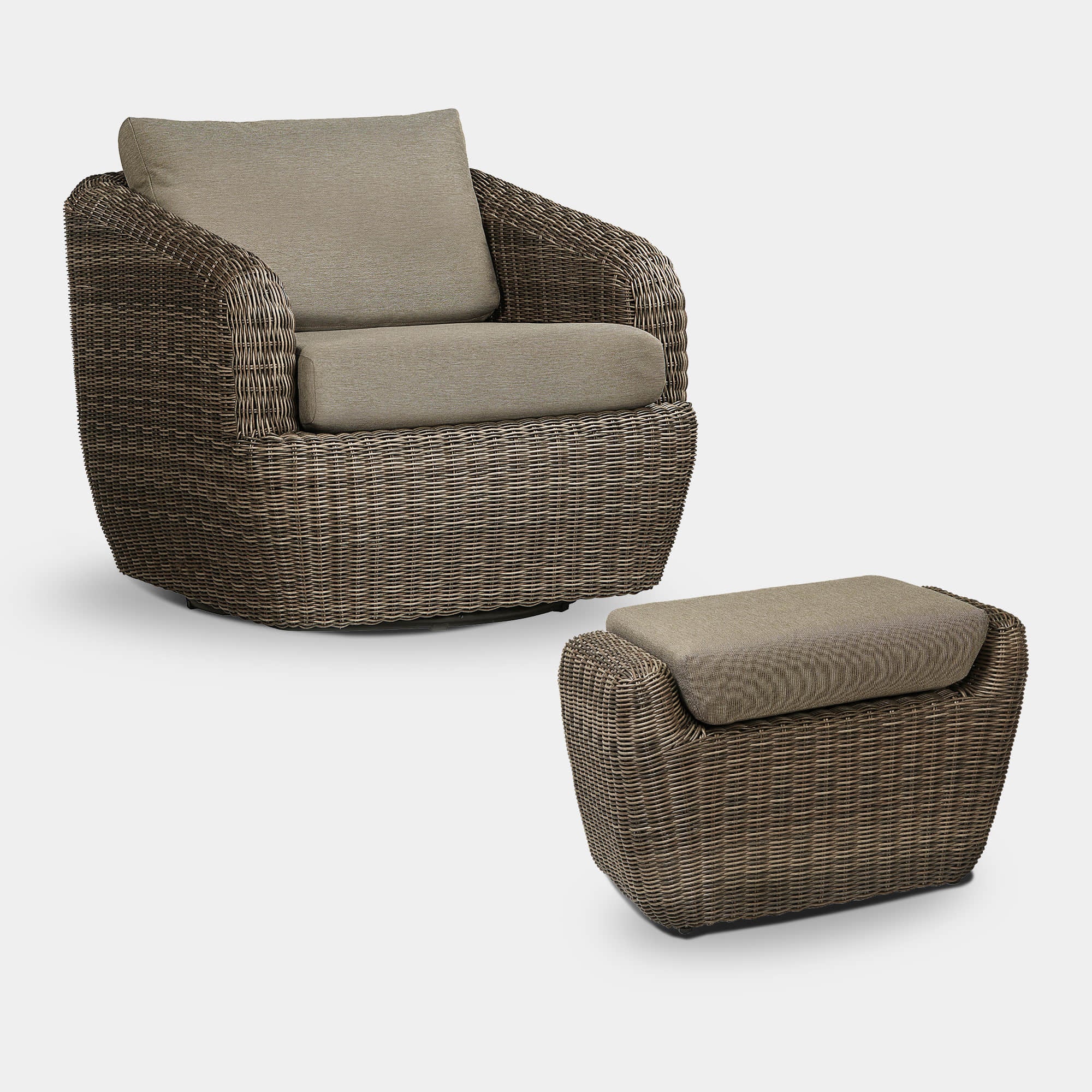 Liana Wicker Outdoor Lounge Set - Image 3
