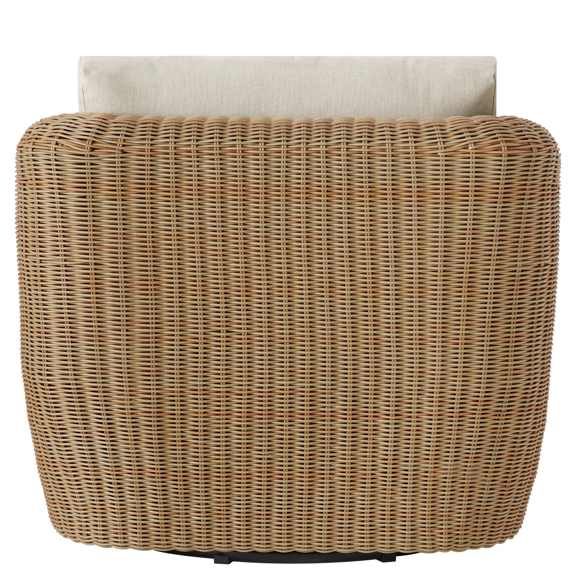 Liana Wicker Outdoor Swivel Accent Chair - Image 26