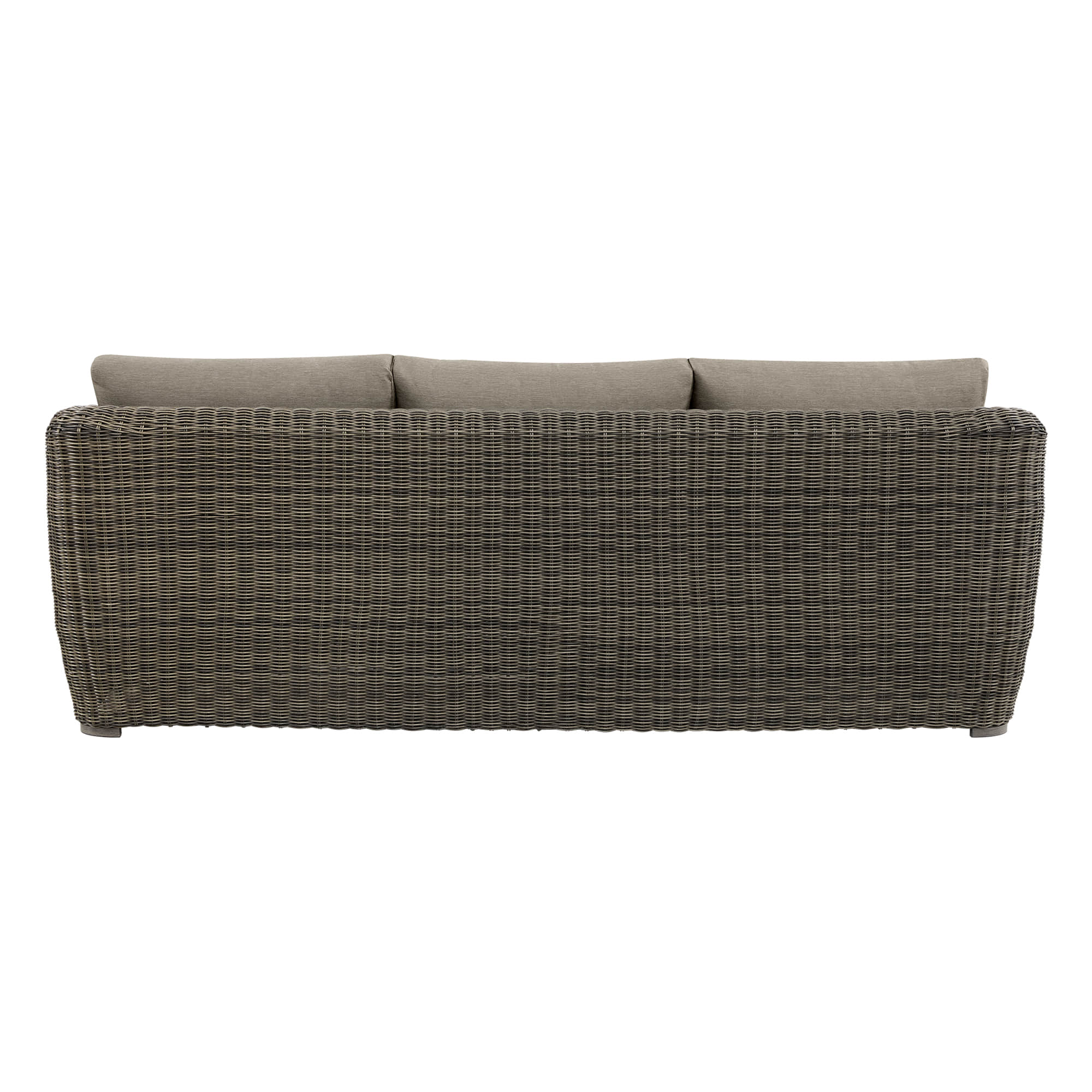 Liana Outdoor Wicker Fully-assembled 3-Seater Sofa - Image 6