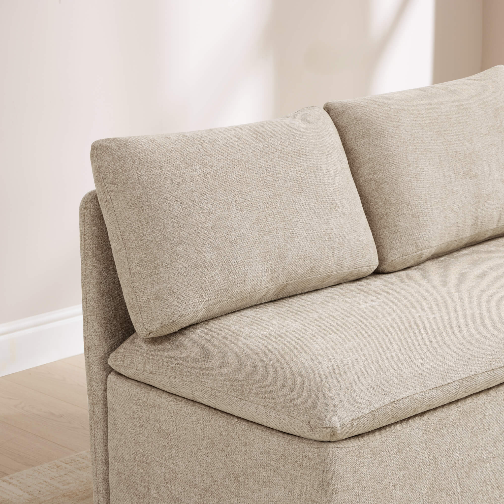 Lila L-Shaped Minimalist Dining Banquette with Storage - Image 7