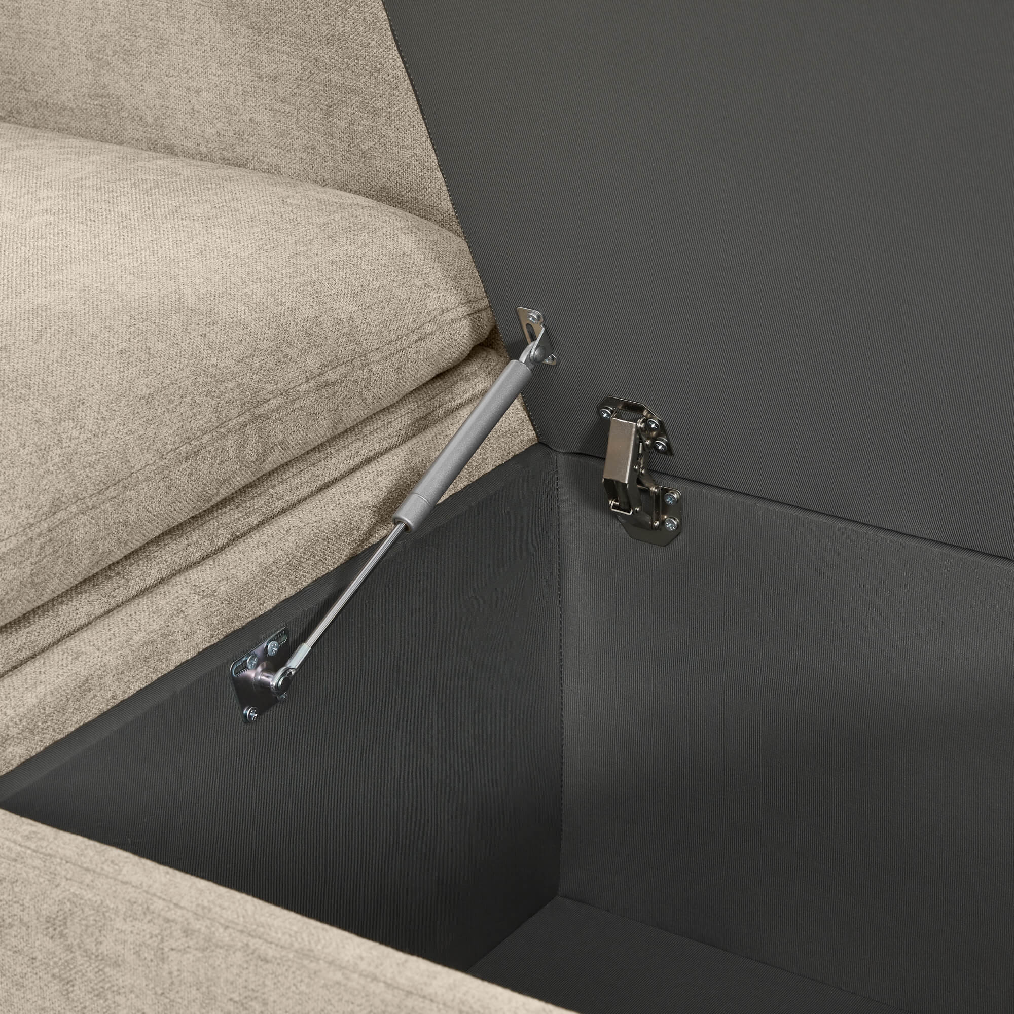Lila Minimalist Cloud-soft Corner Seat with Storage - Image 3