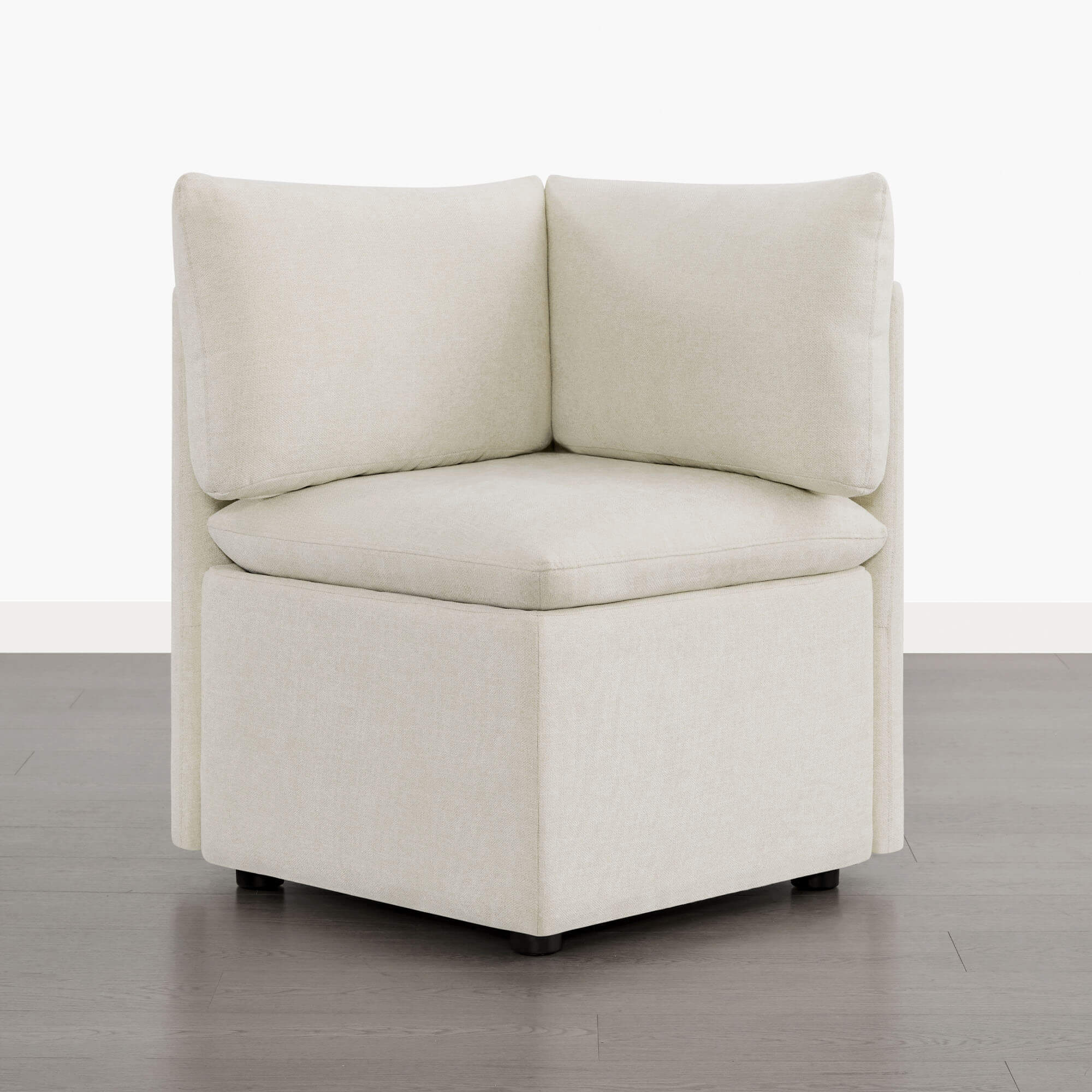 Lila Minimalist Cloud-soft Corner Seat with Storage - Image 4