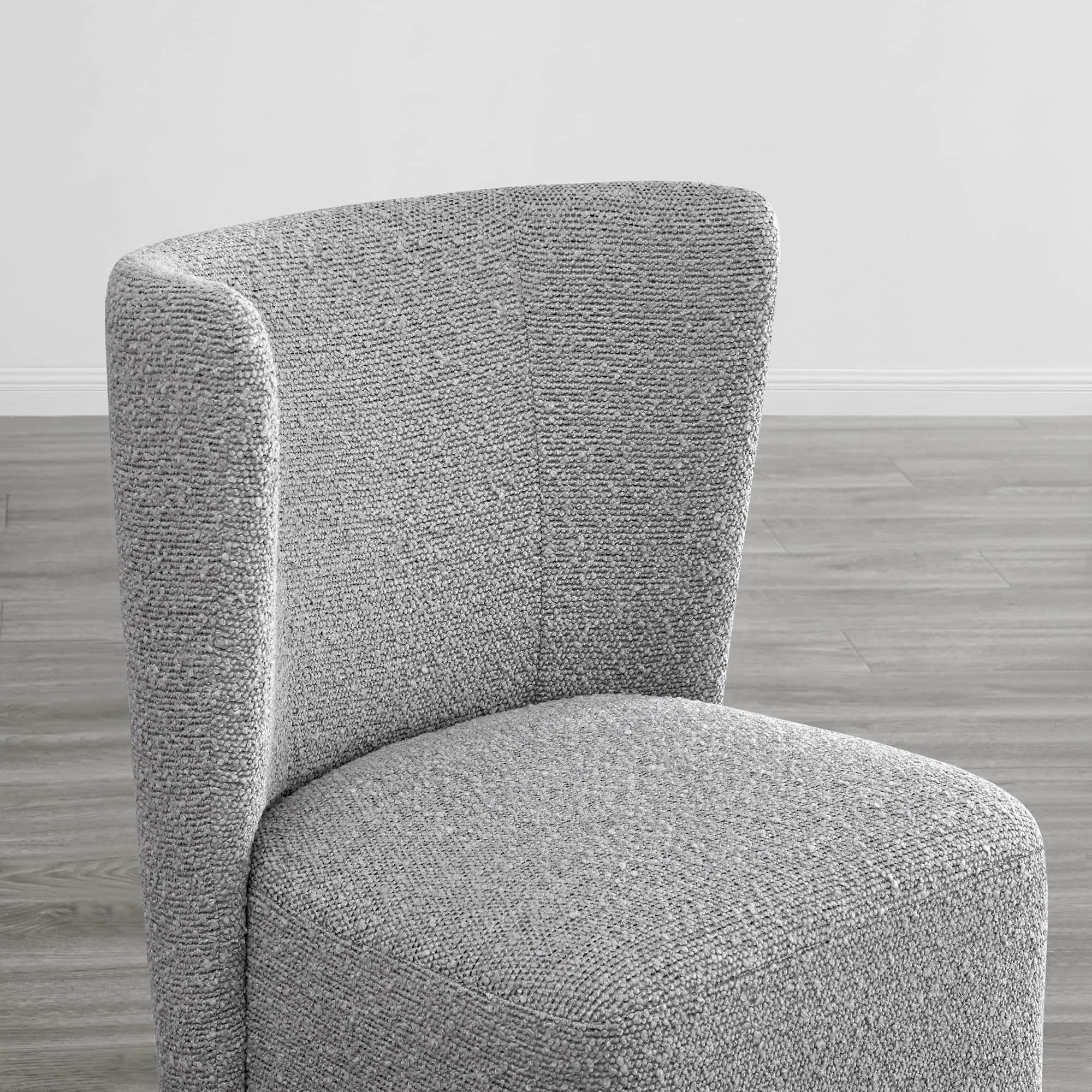 Lilibet Wingback Rolling Dining Chair With Casters - Image 54