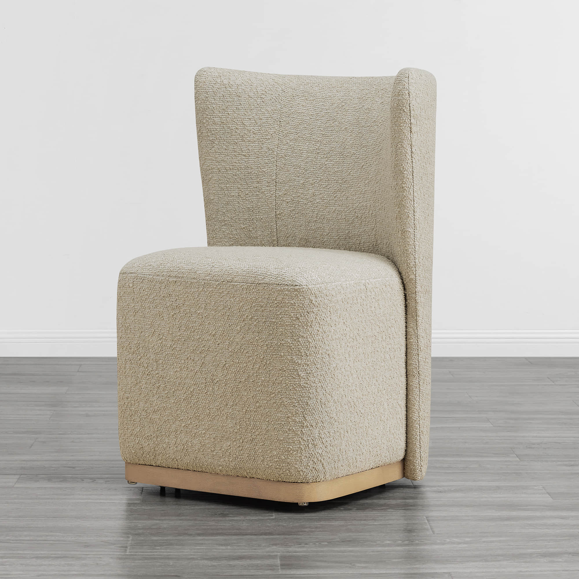 Lilibet Wingback Rolling Dining Chair With Casters - Image 59