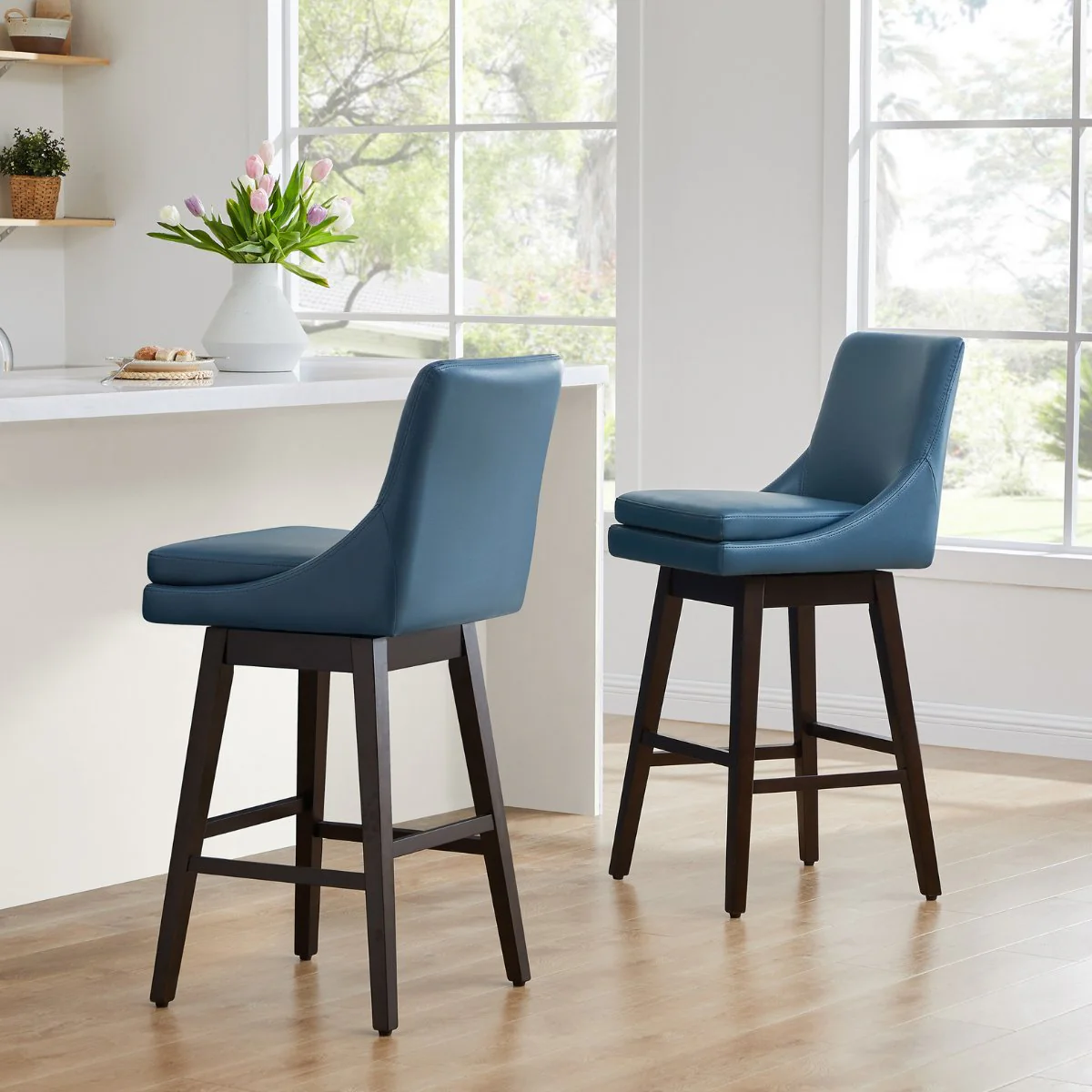 Lissa Swivel Bar & Counter Stool - Image 18