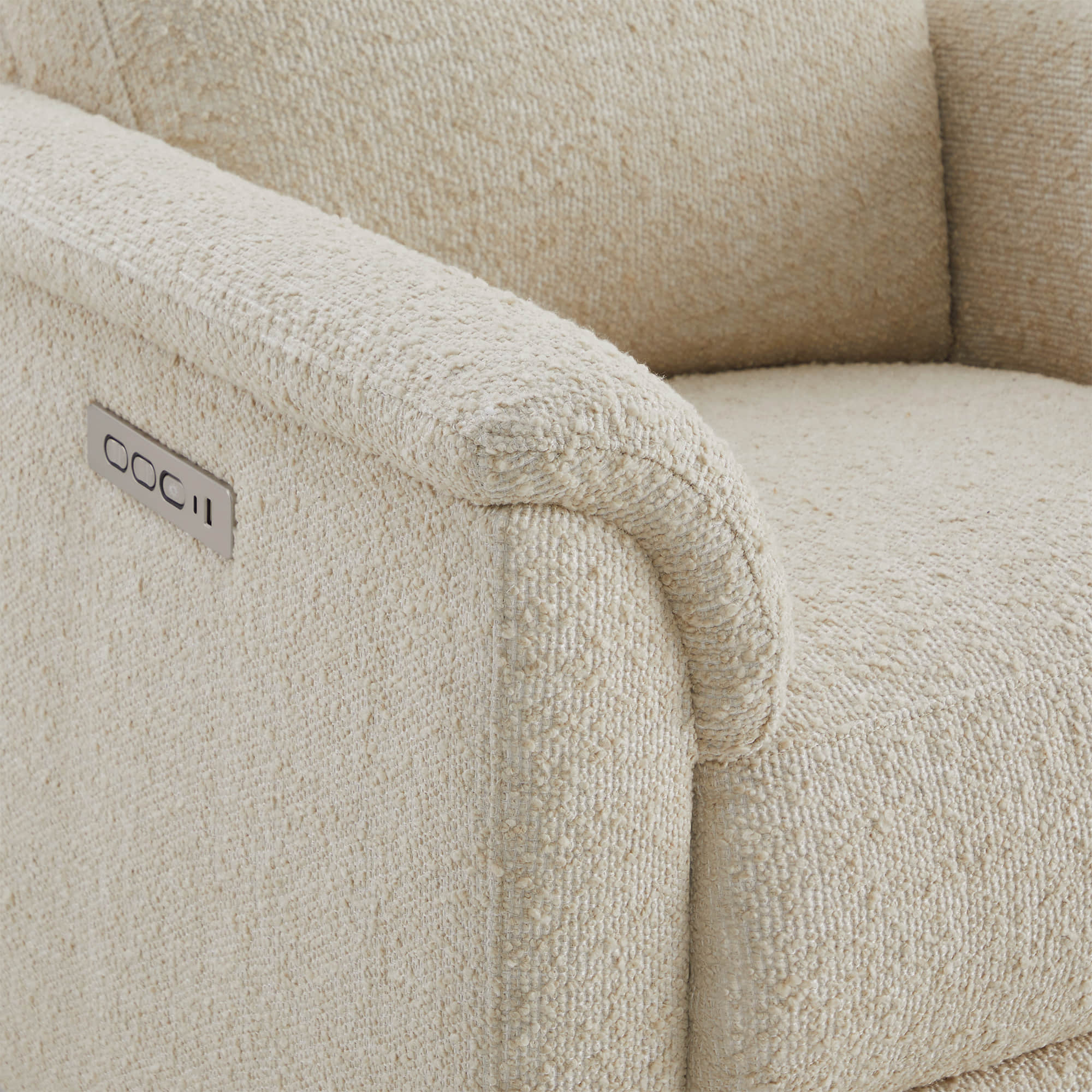Lulla Power Swivel Nursery Glider Recliner with Power Headrest and Nightlight - Image 13