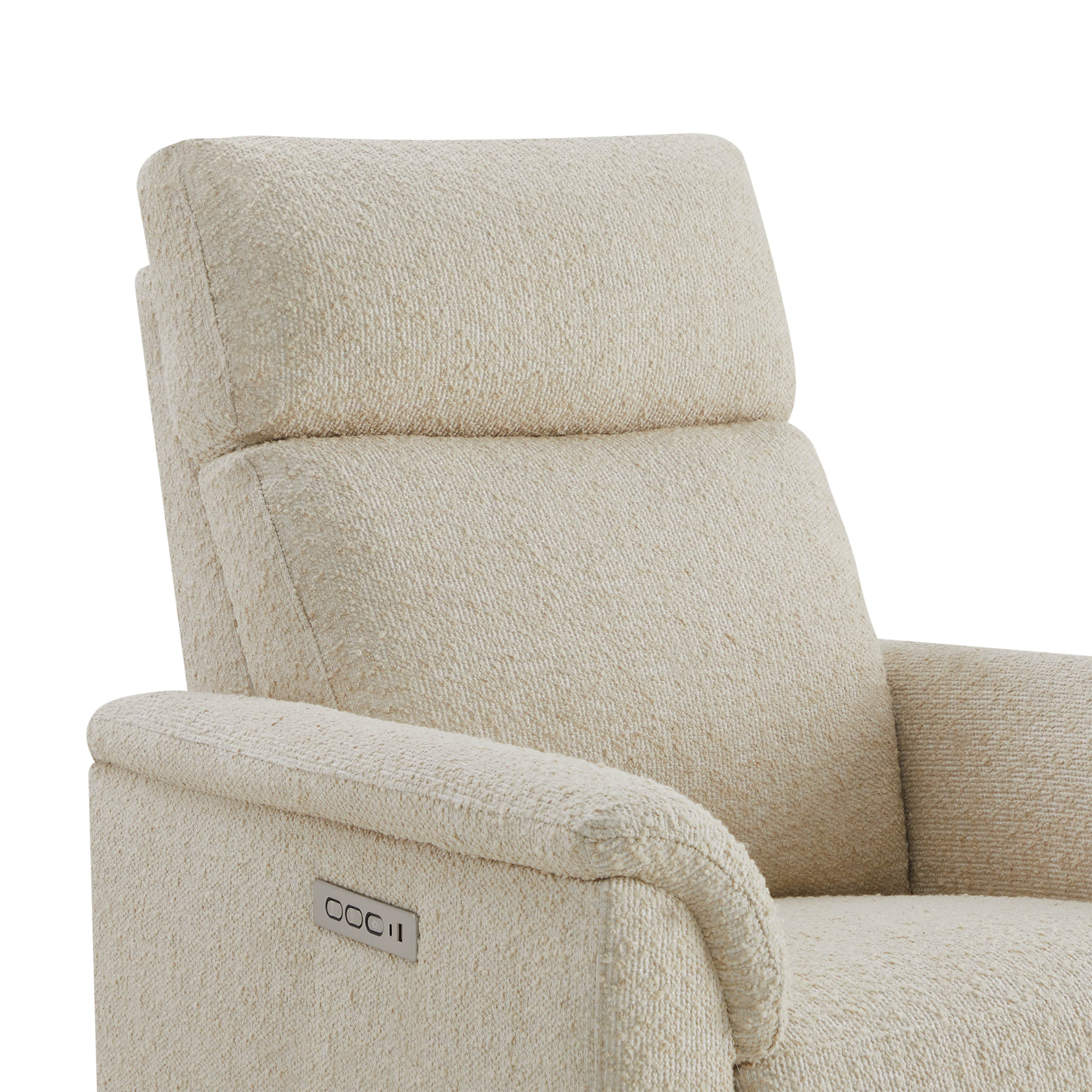 Lulla Power Swivel Nursery Glider Recliner with Power Headrest and Nightlight - Image 14