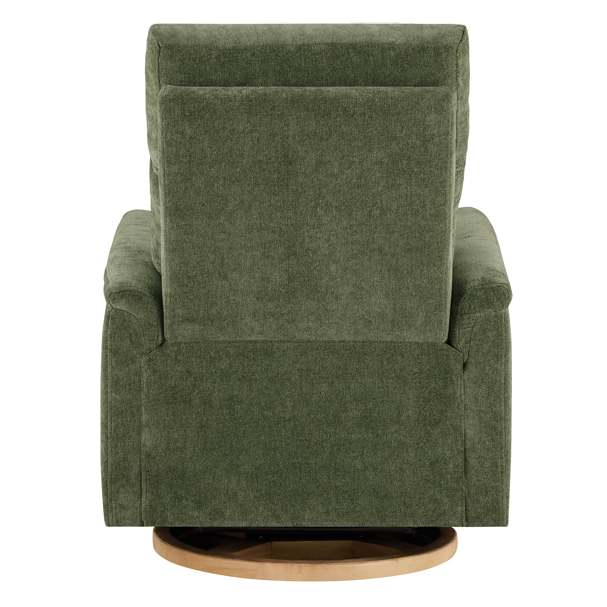 Lulla Power Swivel Nursery Glider Recliner with Power Headrest and Nightlight - Image 55