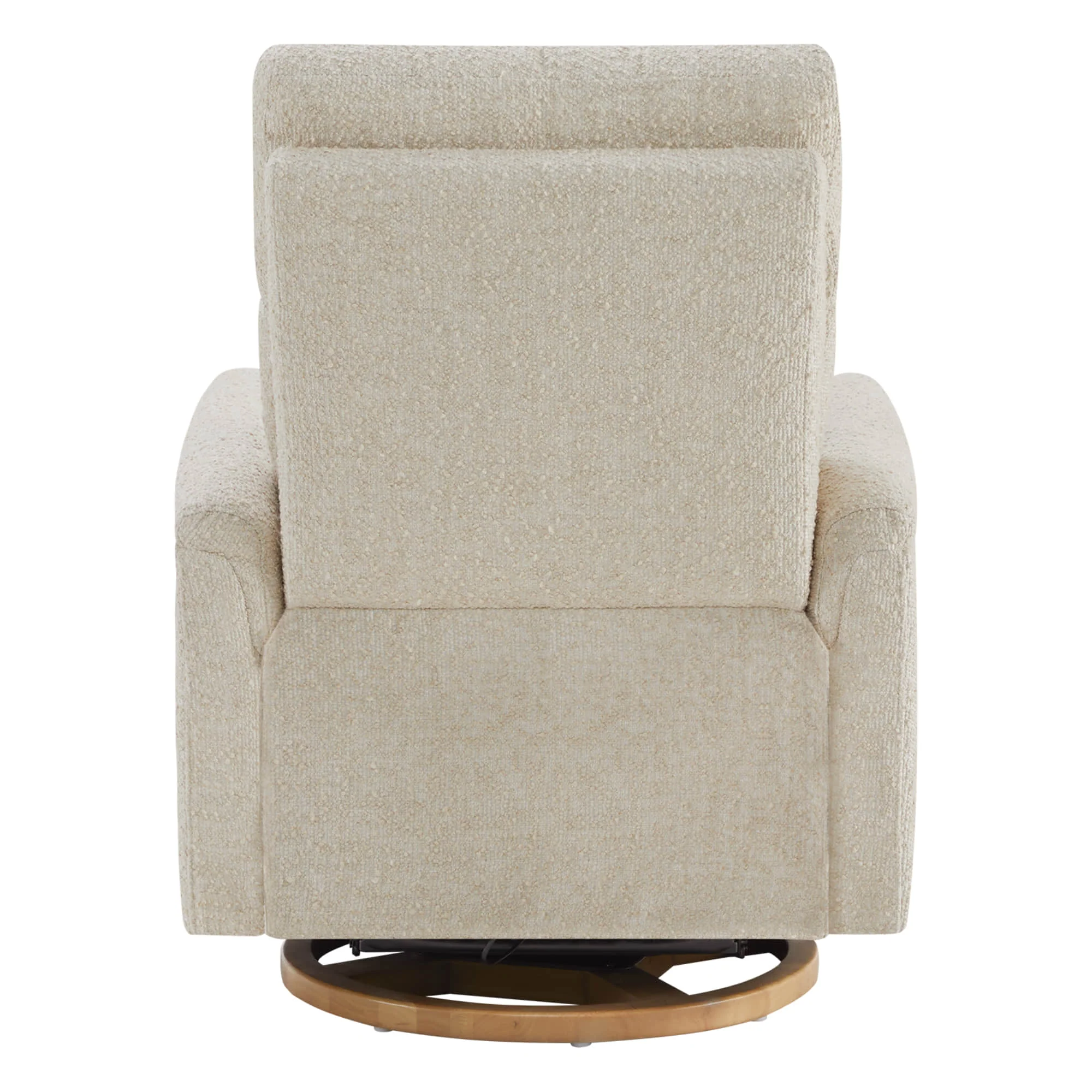 Lulla Power Swivel Nursery Glider Recliner with Power Headrest and Nightlight - Image 9