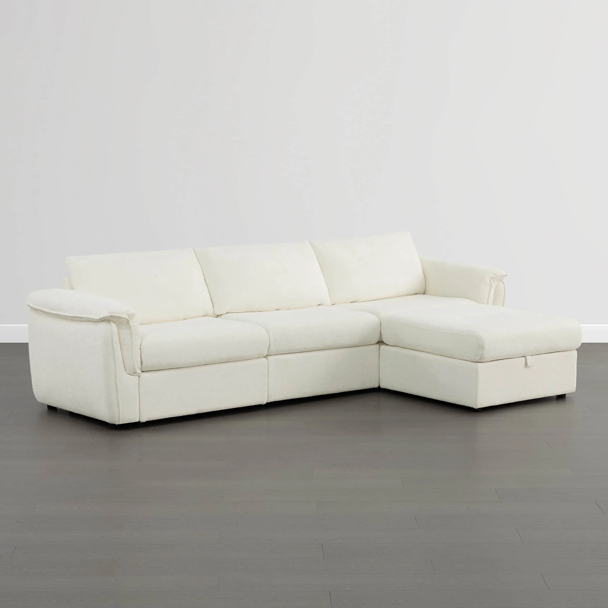 Maisie 4-seat Modular Sofa with Storage Ottoman - Image 8