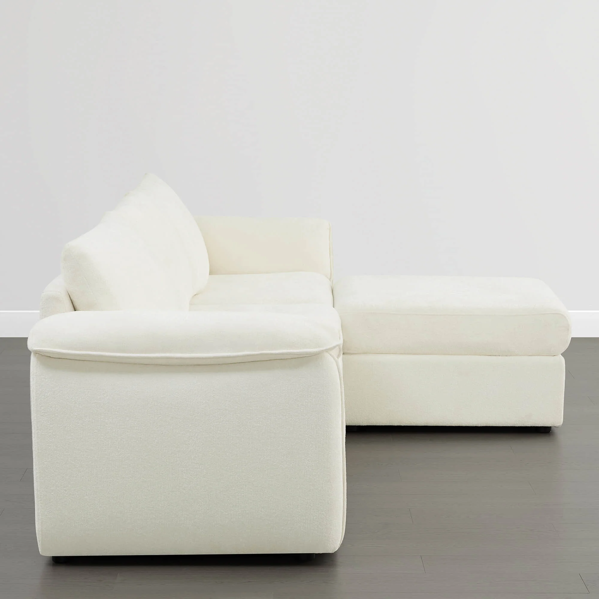 Maisie 4-seat Modular Sofa with Storage Ottoman - Image 9