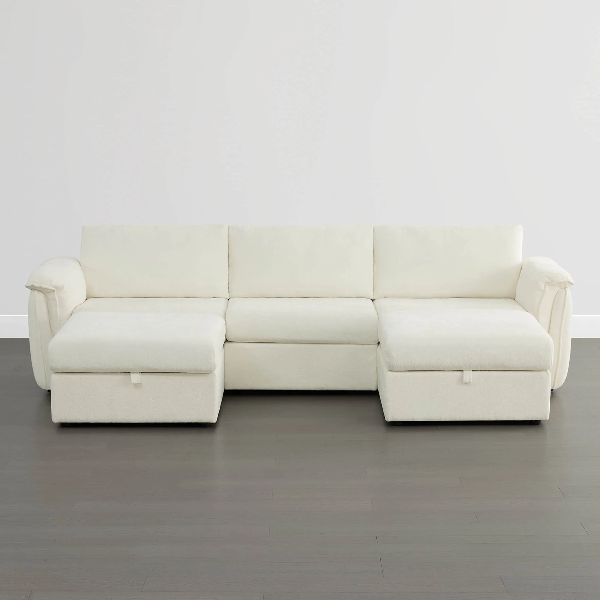 Maisie 5-seat Modular Sofa with Storage Ottoman - Image 9