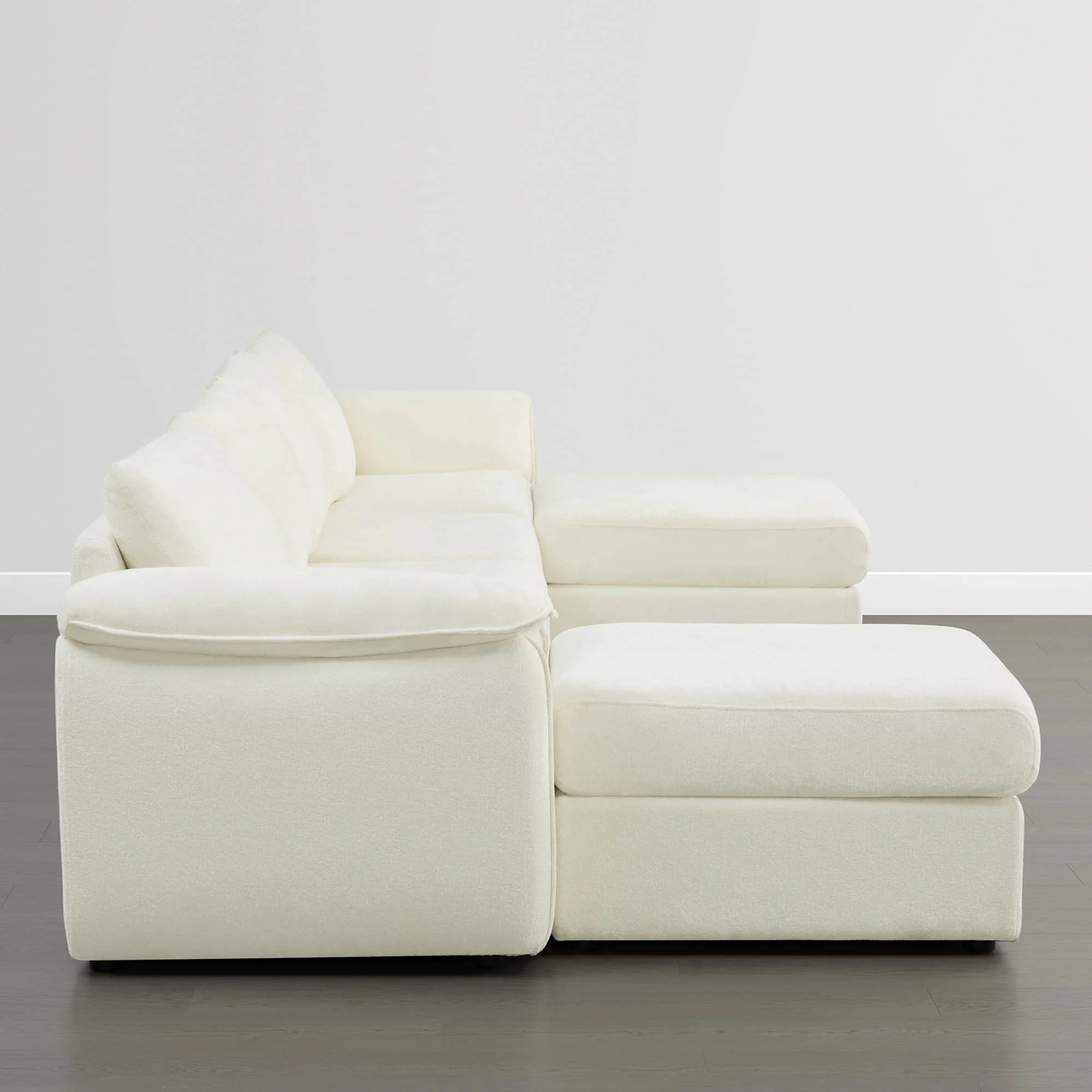 Maisie 6-seat Modular Sofa with Storage Ottoman - Image 10