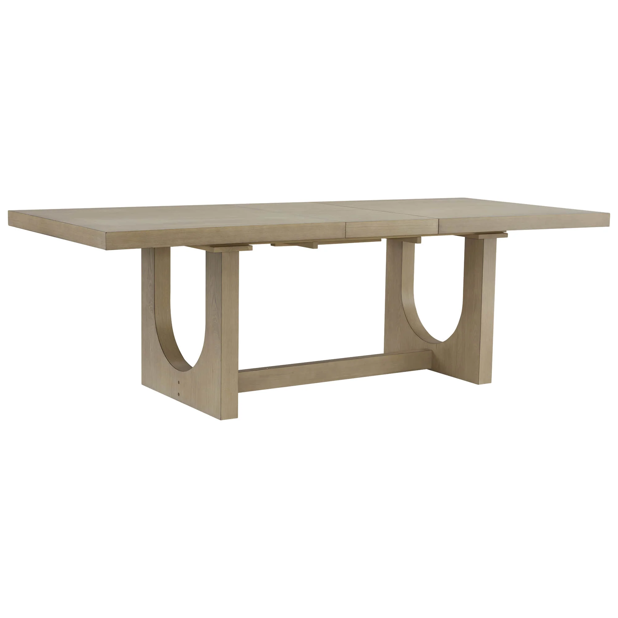 Margie U-Shaped Wood Extendable Dining Table, 78"-95.9" - Image 22
