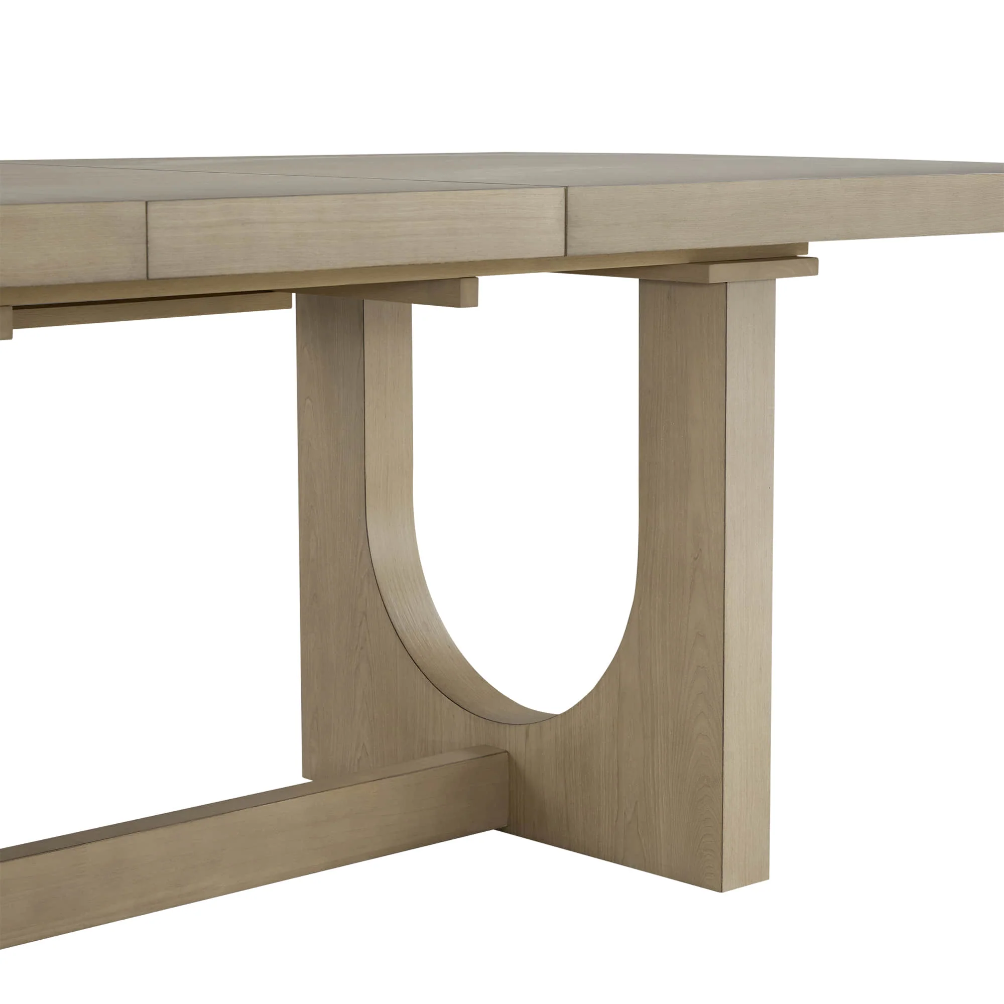 Margie U-Shaped Wood Extendable Dining Table, 78"-95.9" - Image 27