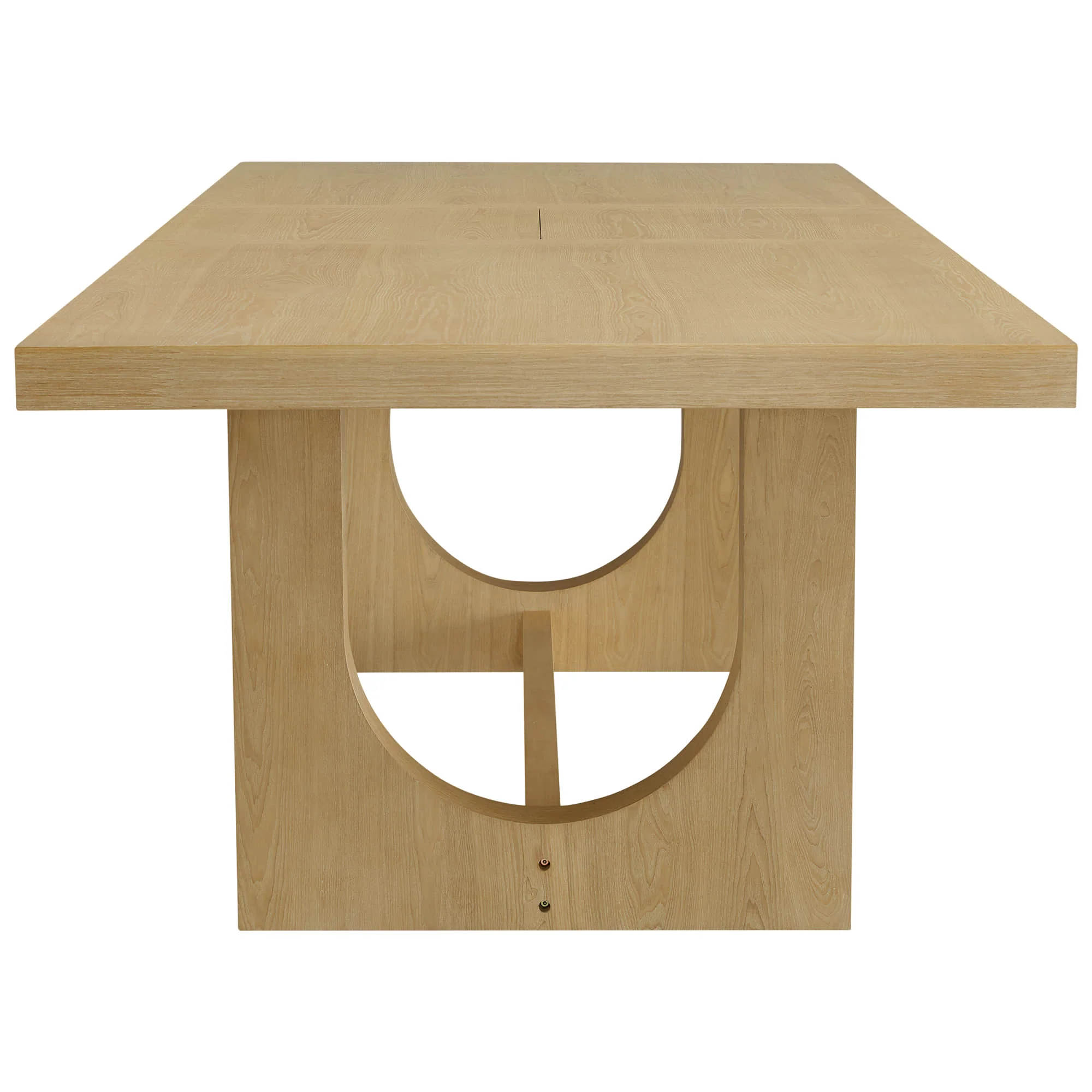 Margie U-Shaped Wood Extendable Dining Table, 78"-95.9" - Image 33
