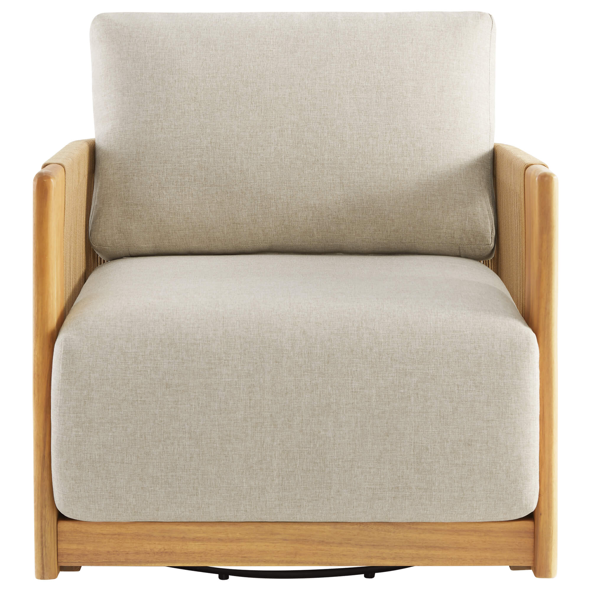 Marisol Outdoor Fully-assembled Rope Wood Accent Chair - Image 26