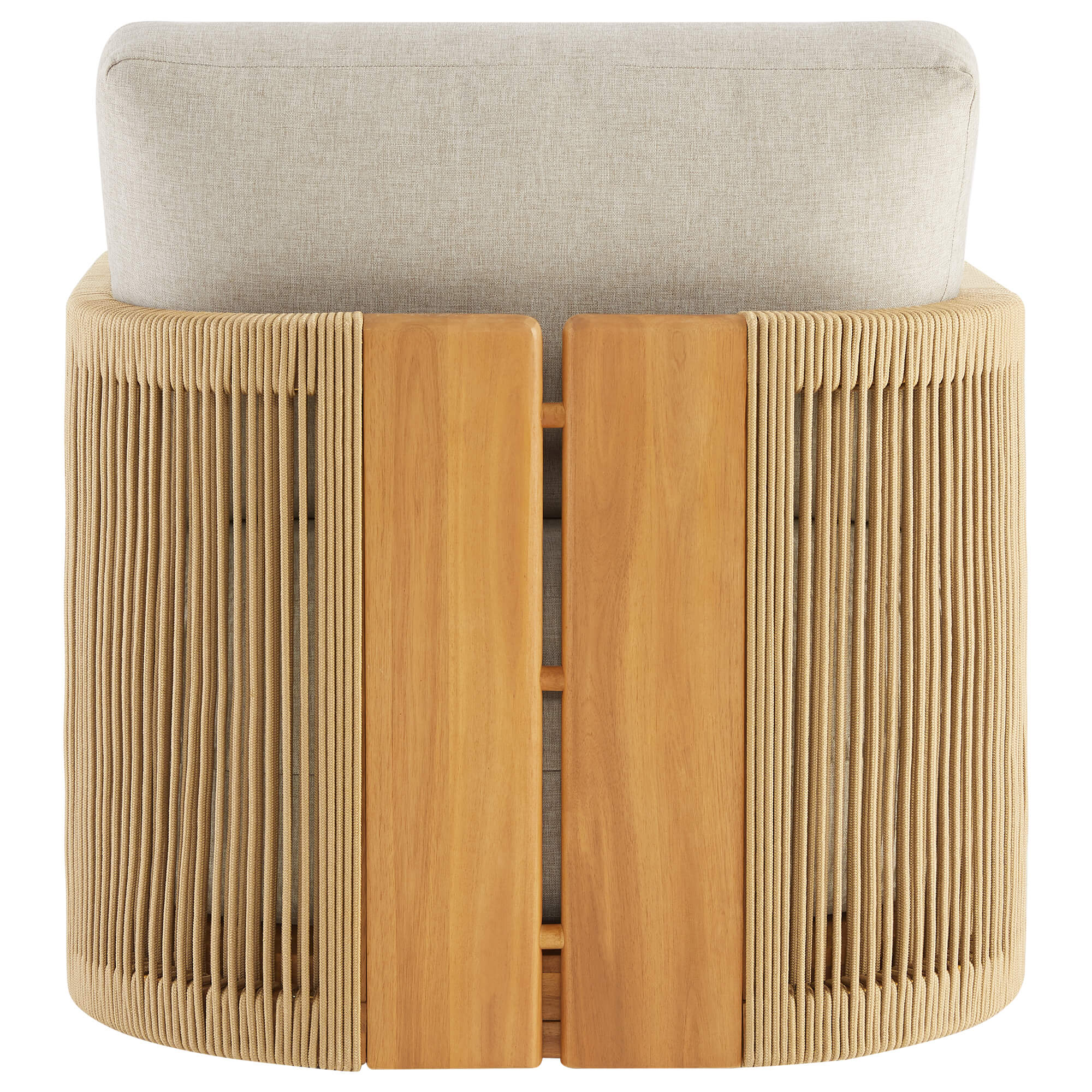 Marisol Outdoor Fully-assembled Rope Wood Accent Chair - Image 27