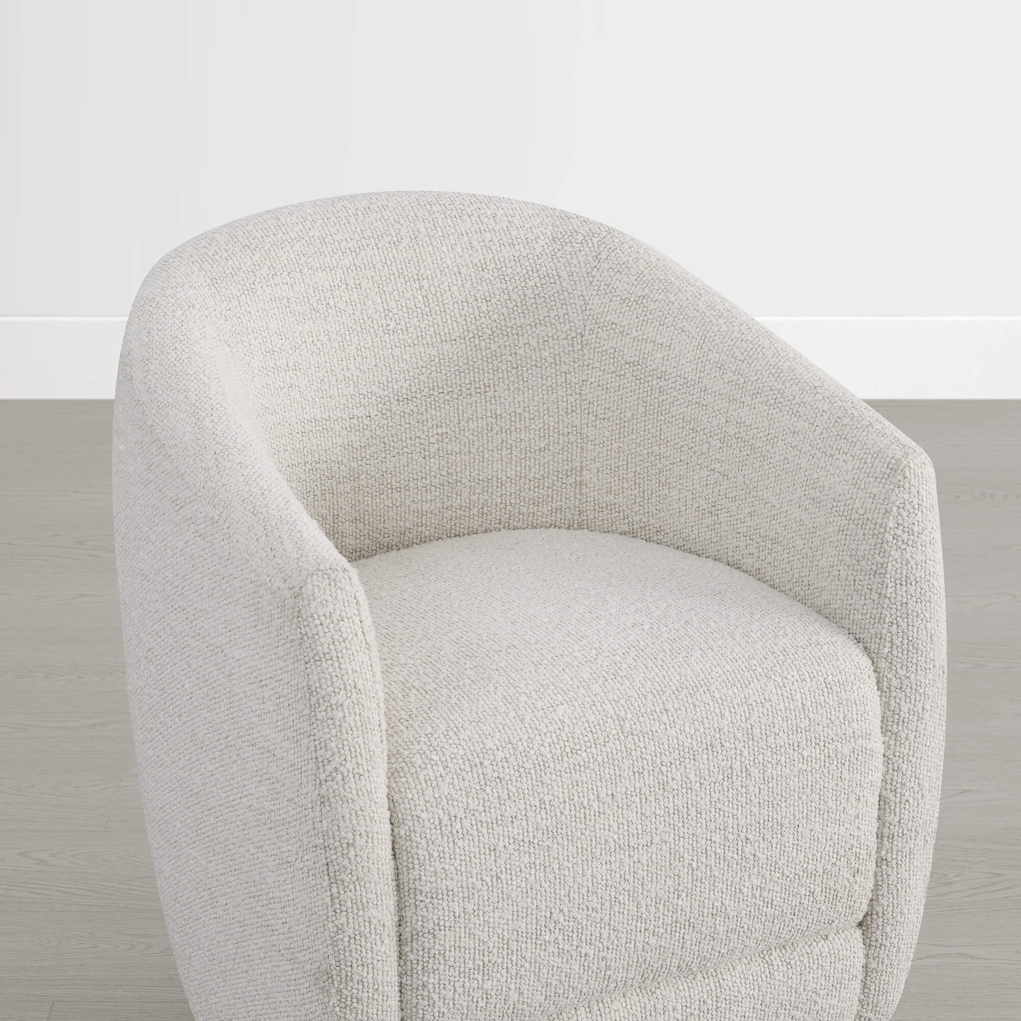 Mateo Curved Genuine Leather Rolling Dining Chair (Set of 2) - Image 22