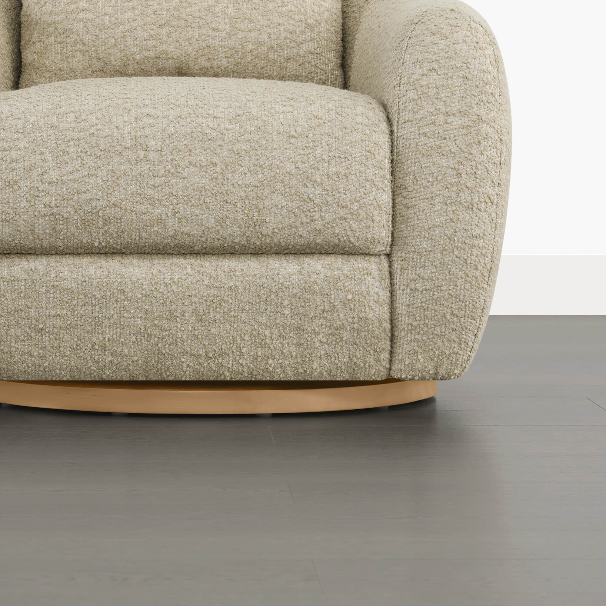 Mateo Modern Genuine Leather Swivel Accent Chair - Image 25