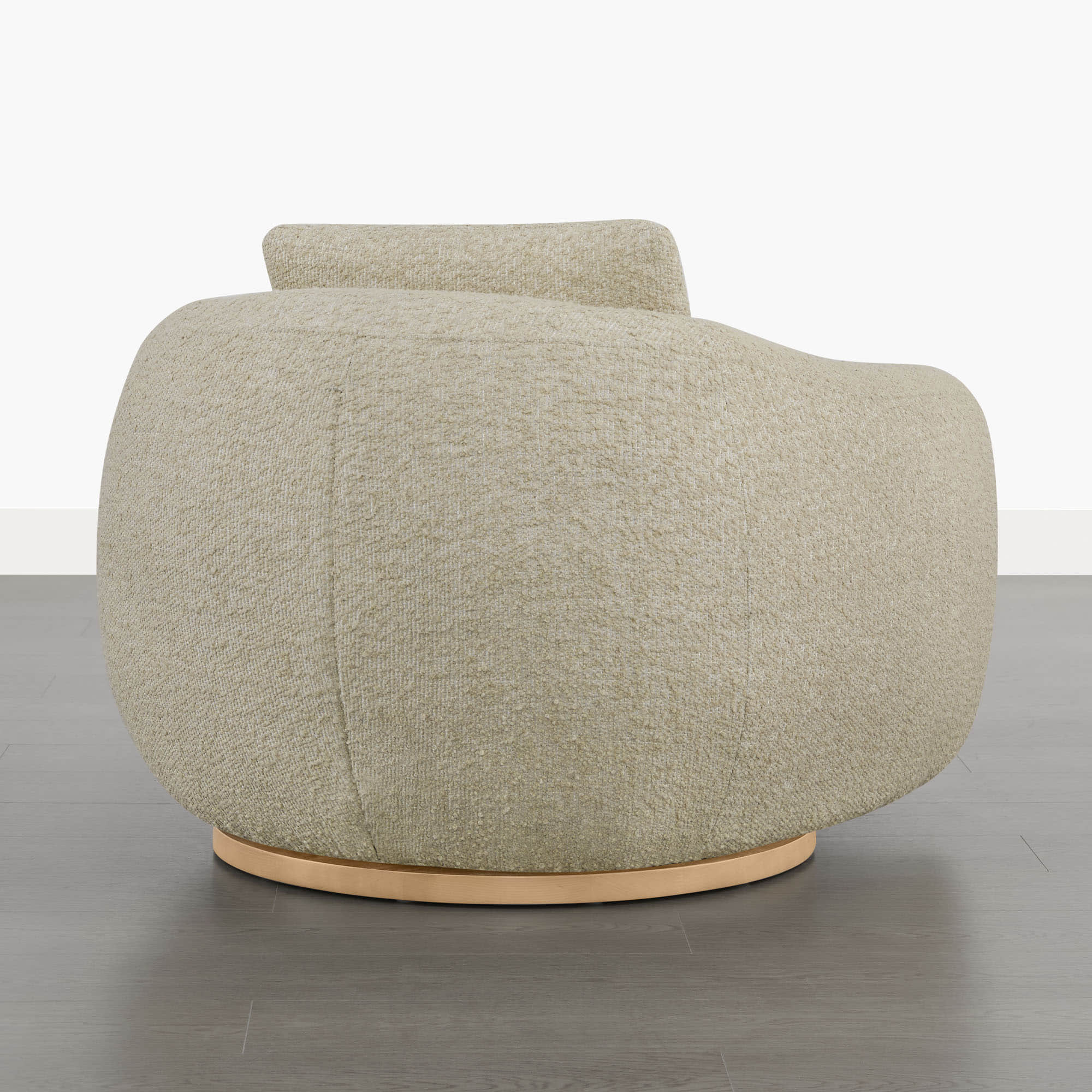 Mateo Modern Genuine Leather Swivel Accent Chair - Image 34