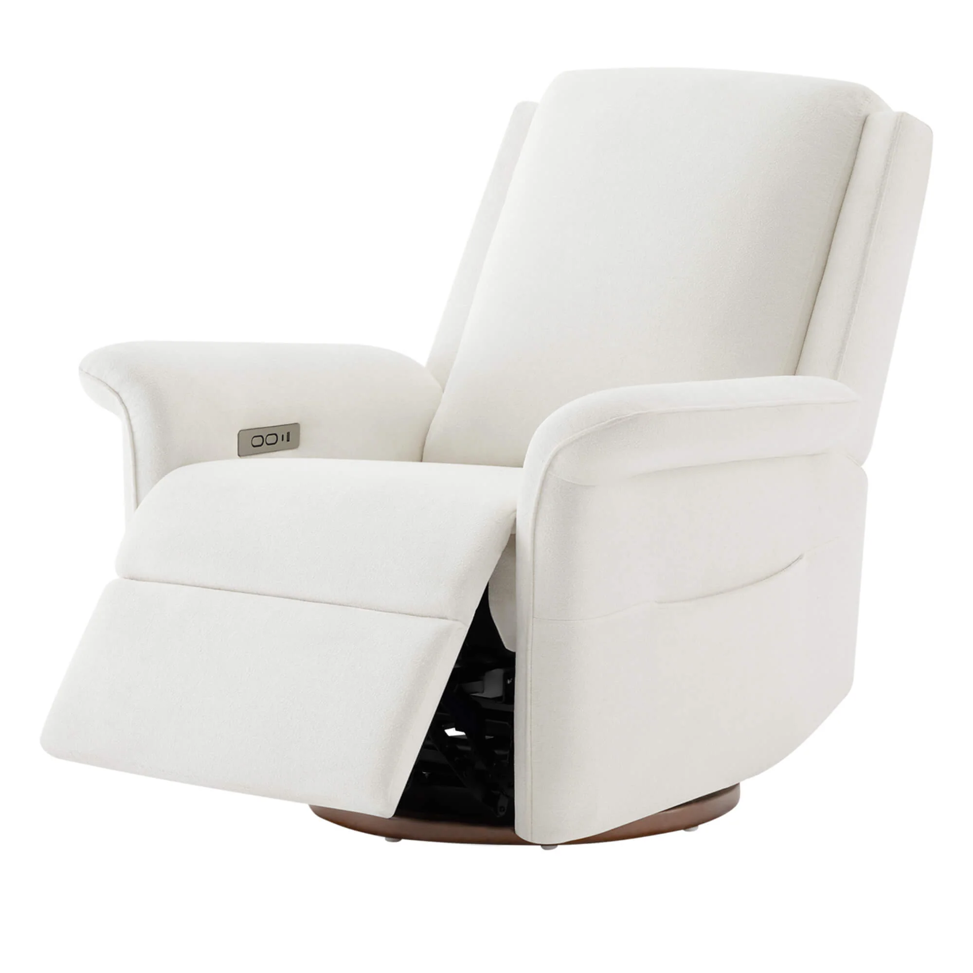 Mila Power Swivel Nursery Glider Recliner - Image 13