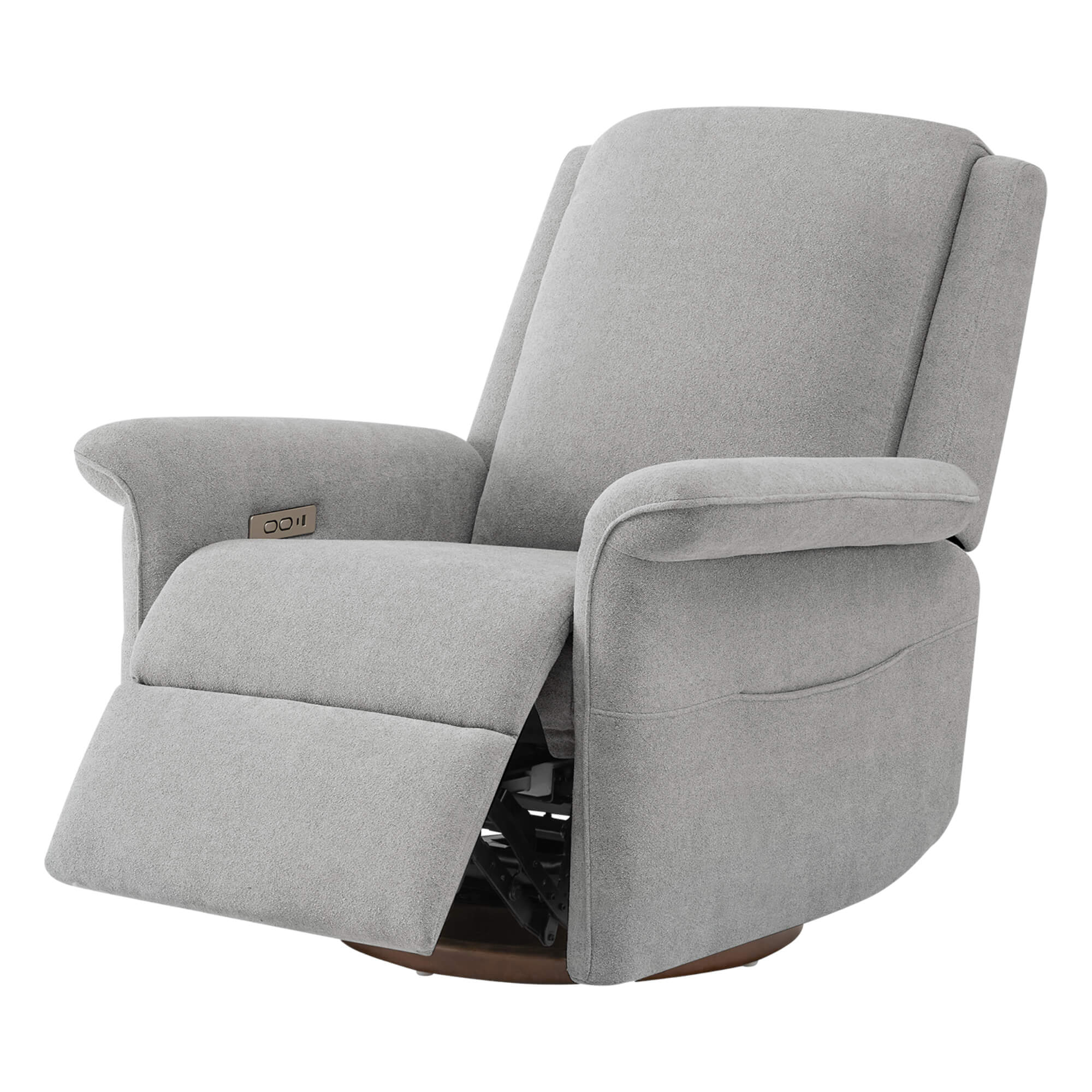 Mila Power Swivel Nursery Glider Recliner - Image 28