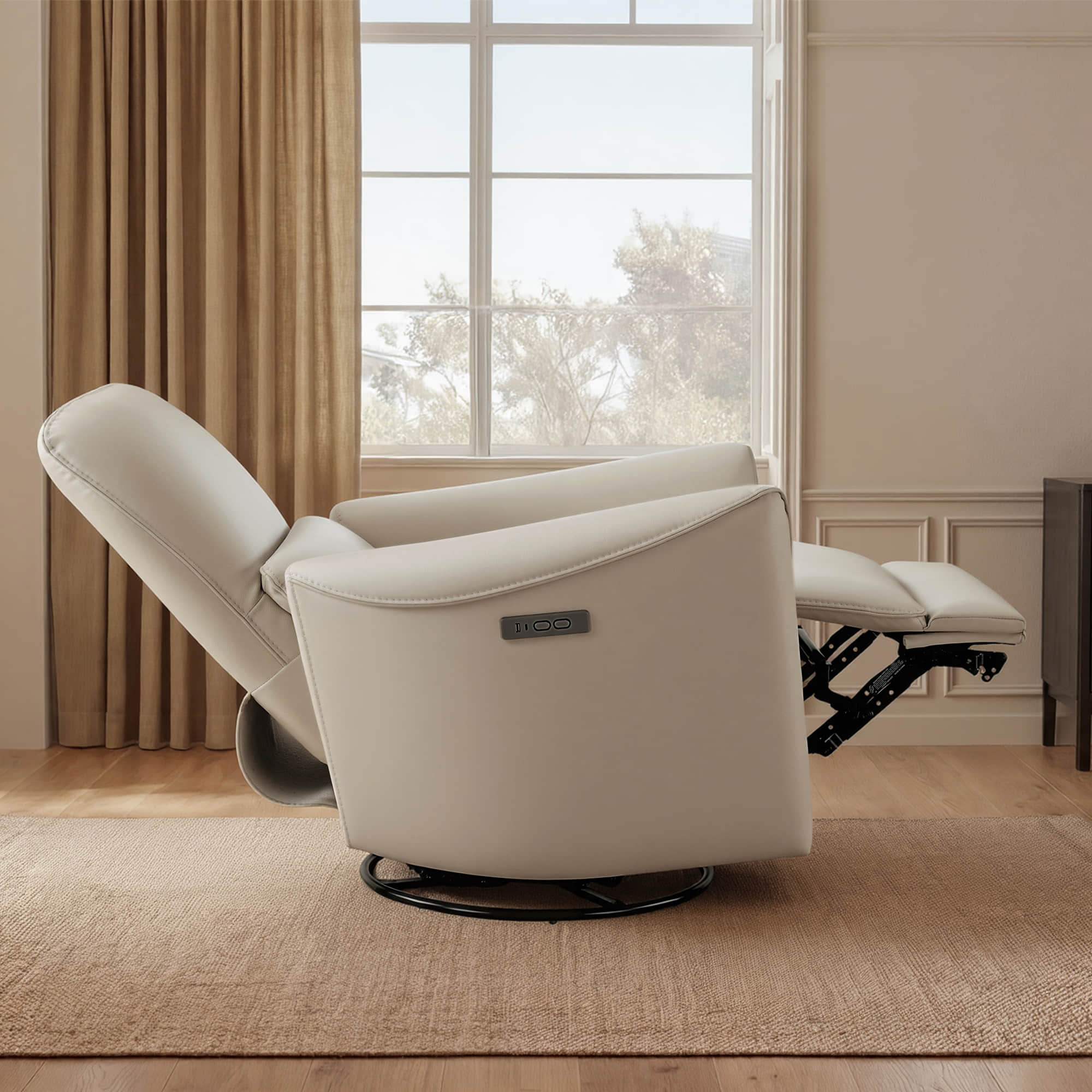 Tracee Modern Power Swivel Glider Recliner - Image 212
