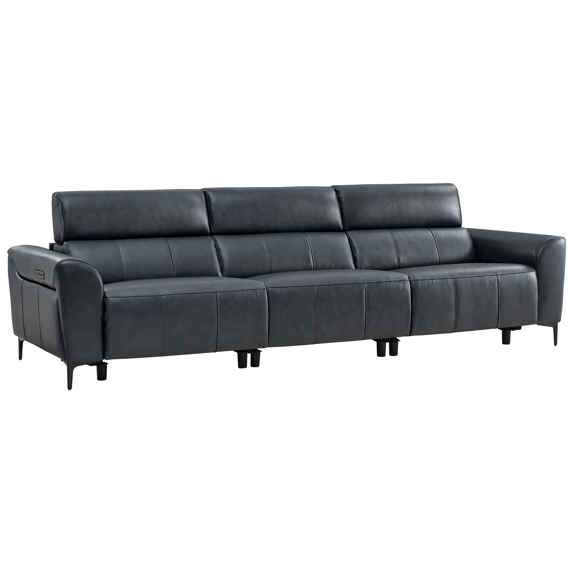 Murphy Premium Dual-Motor Genuine Leather Zero-Wall Power Reclining Sofa - Image 31