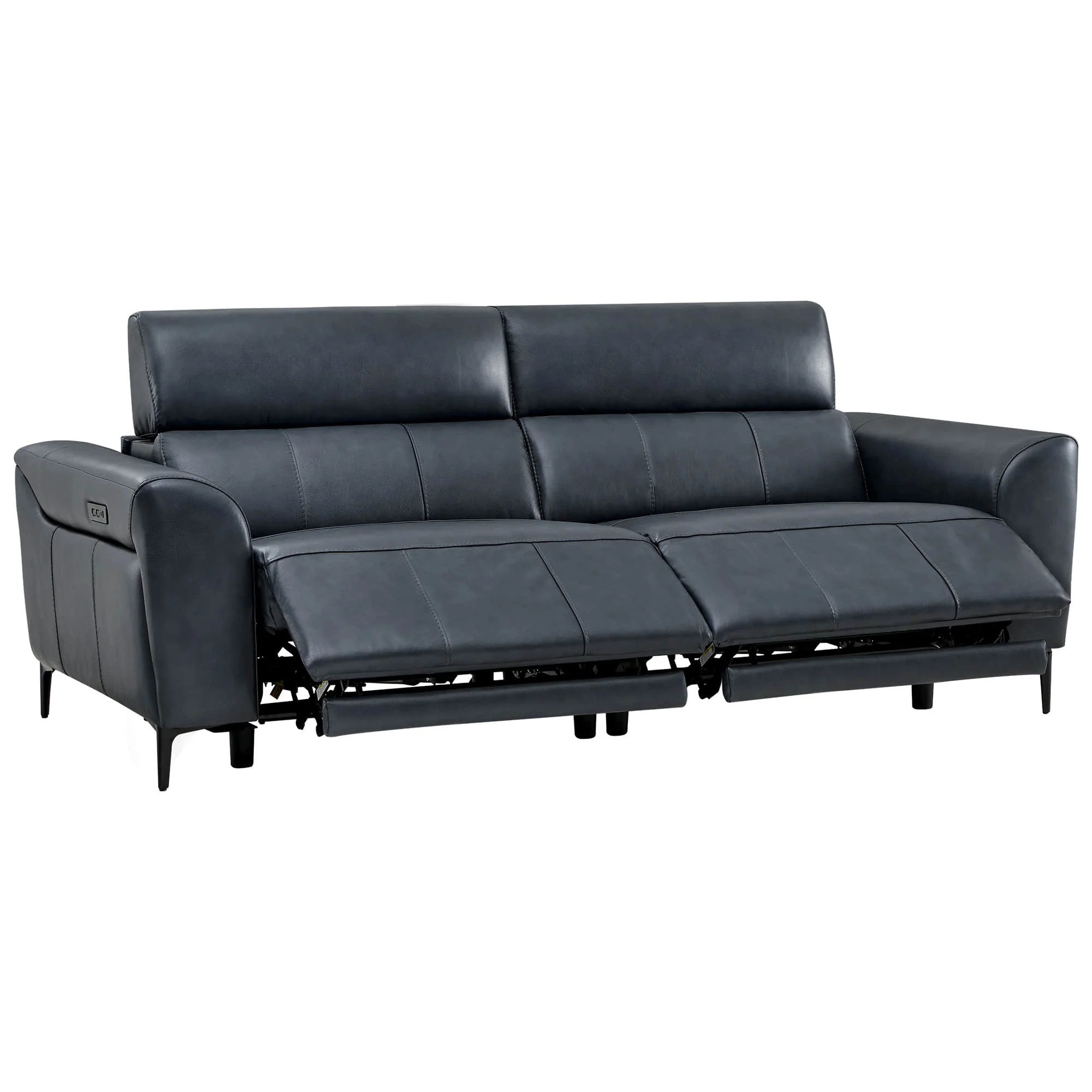 Murphy Premium Dual-Motor Genuine Leather Zero-Wall Power Reclining Sofa - Image 36