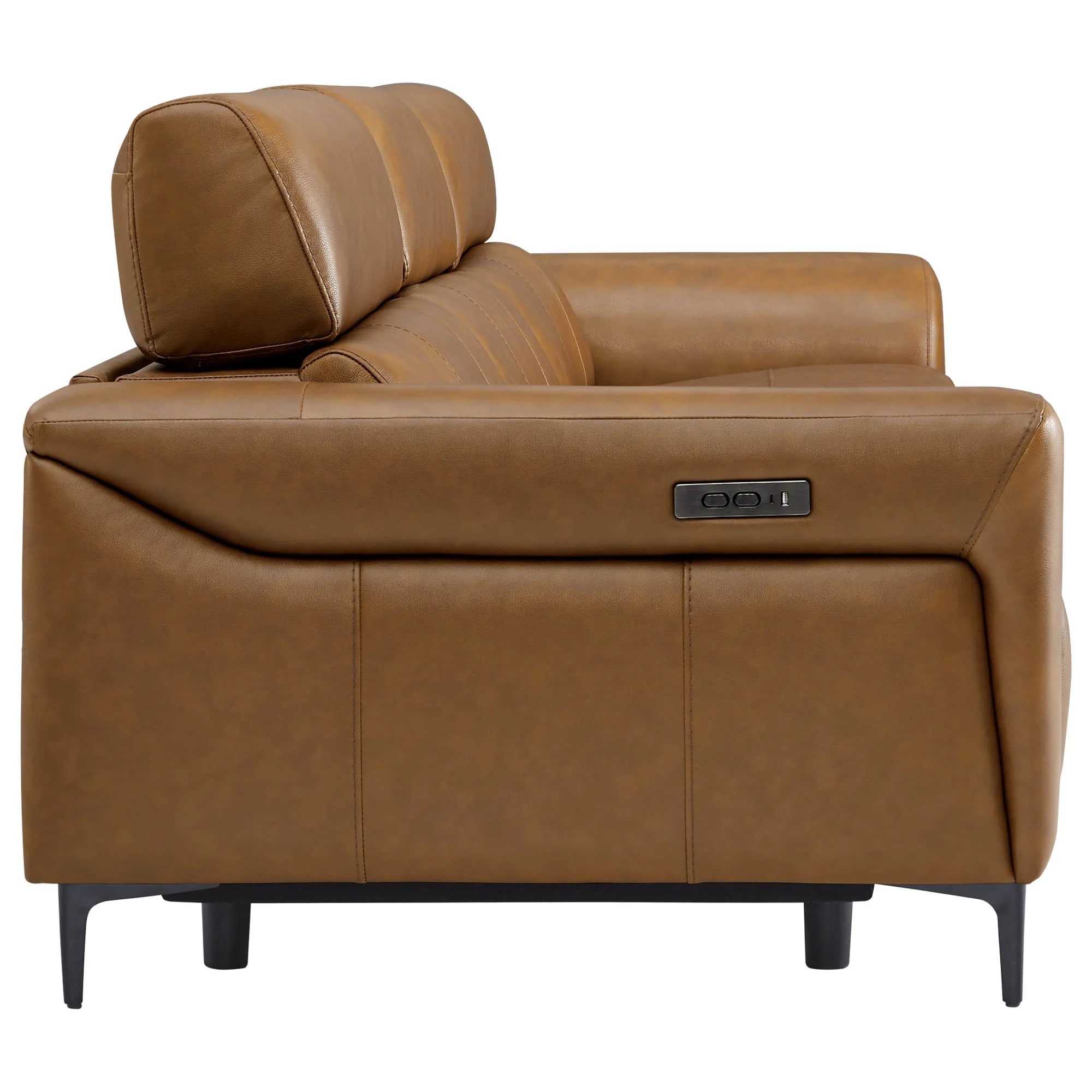 Murphy Premium Dual-Motor Genuine Leather Zero-Wall Power Reclining Sofa - Image 77