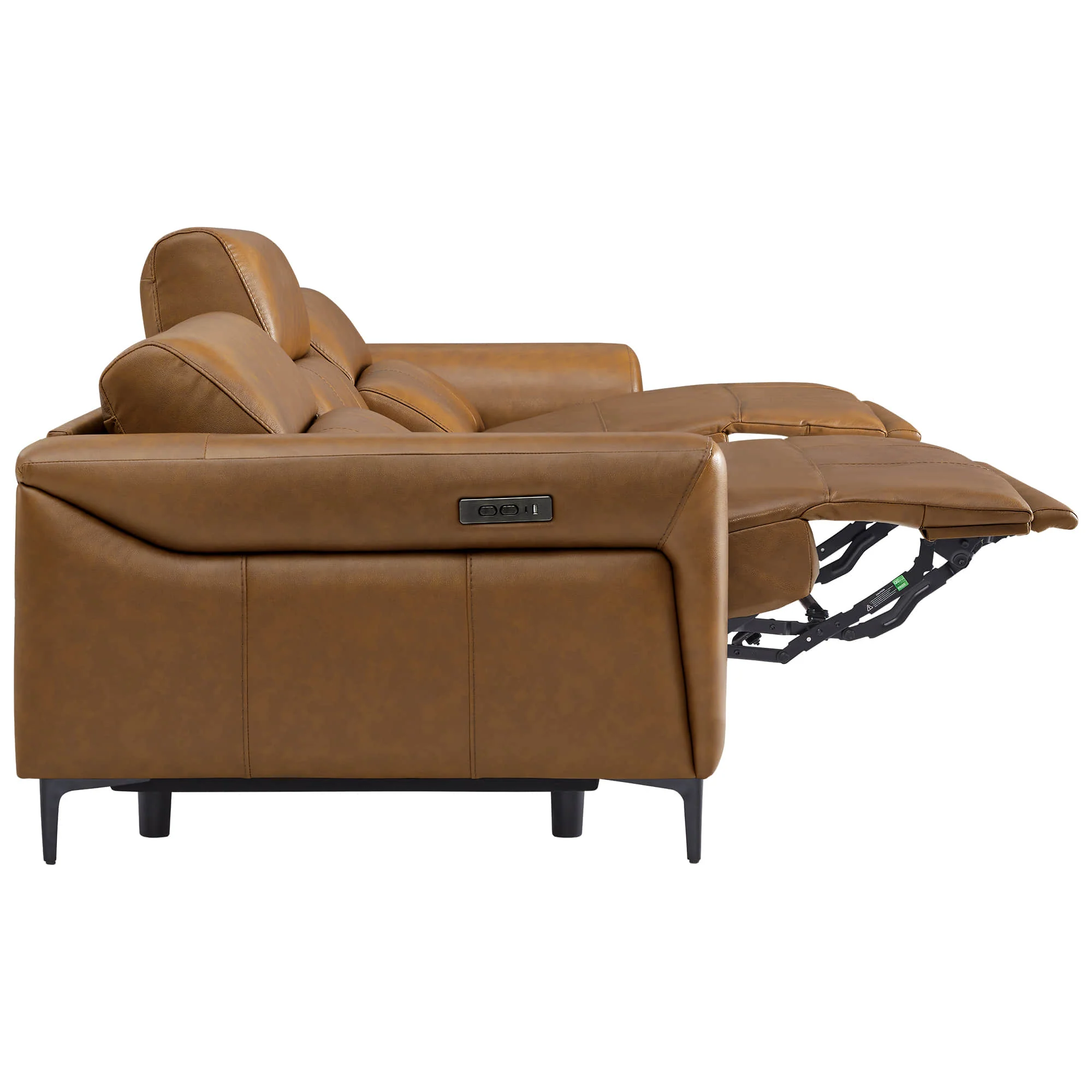 Murphy Premium Dual-Motor Genuine Leather Zero-Wall Power Reclining Sofa - Image 78