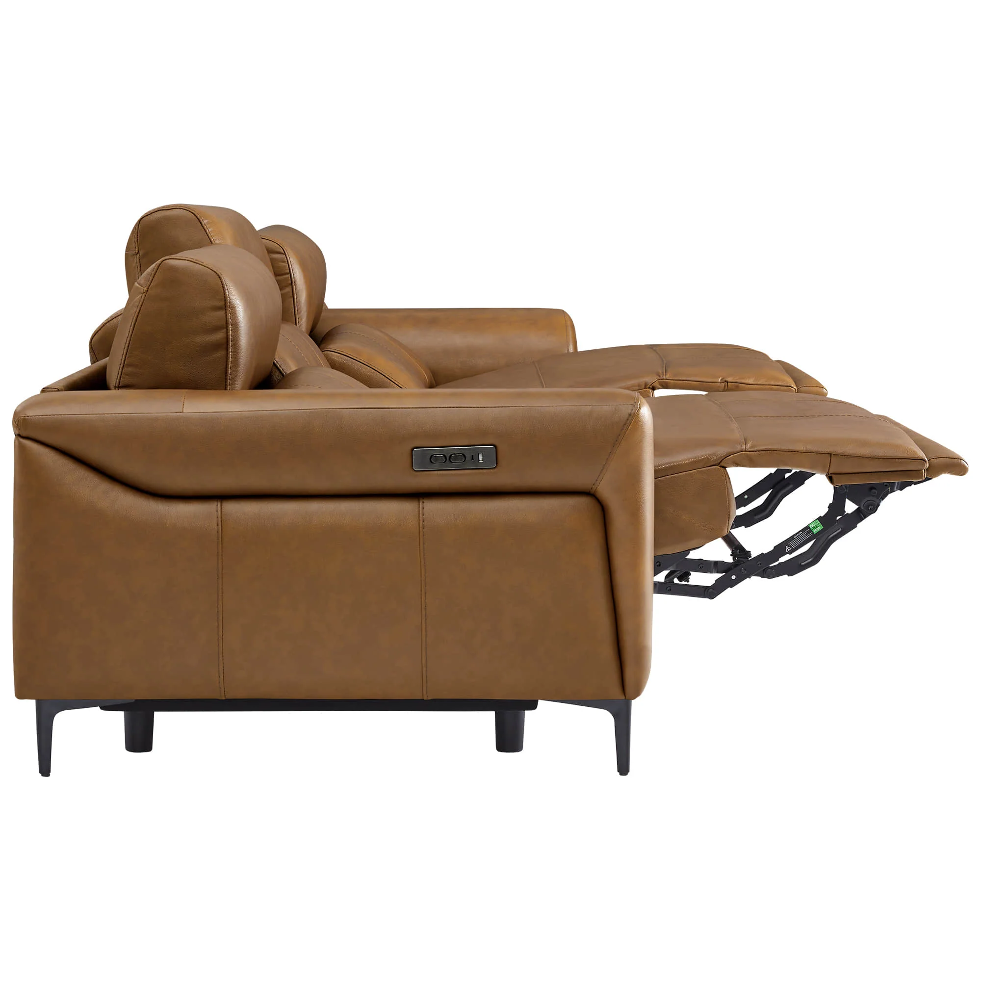 Murphy Premium Dual-Motor Genuine Leather Zero-Wall Power Reclining Sofa - Image 80
