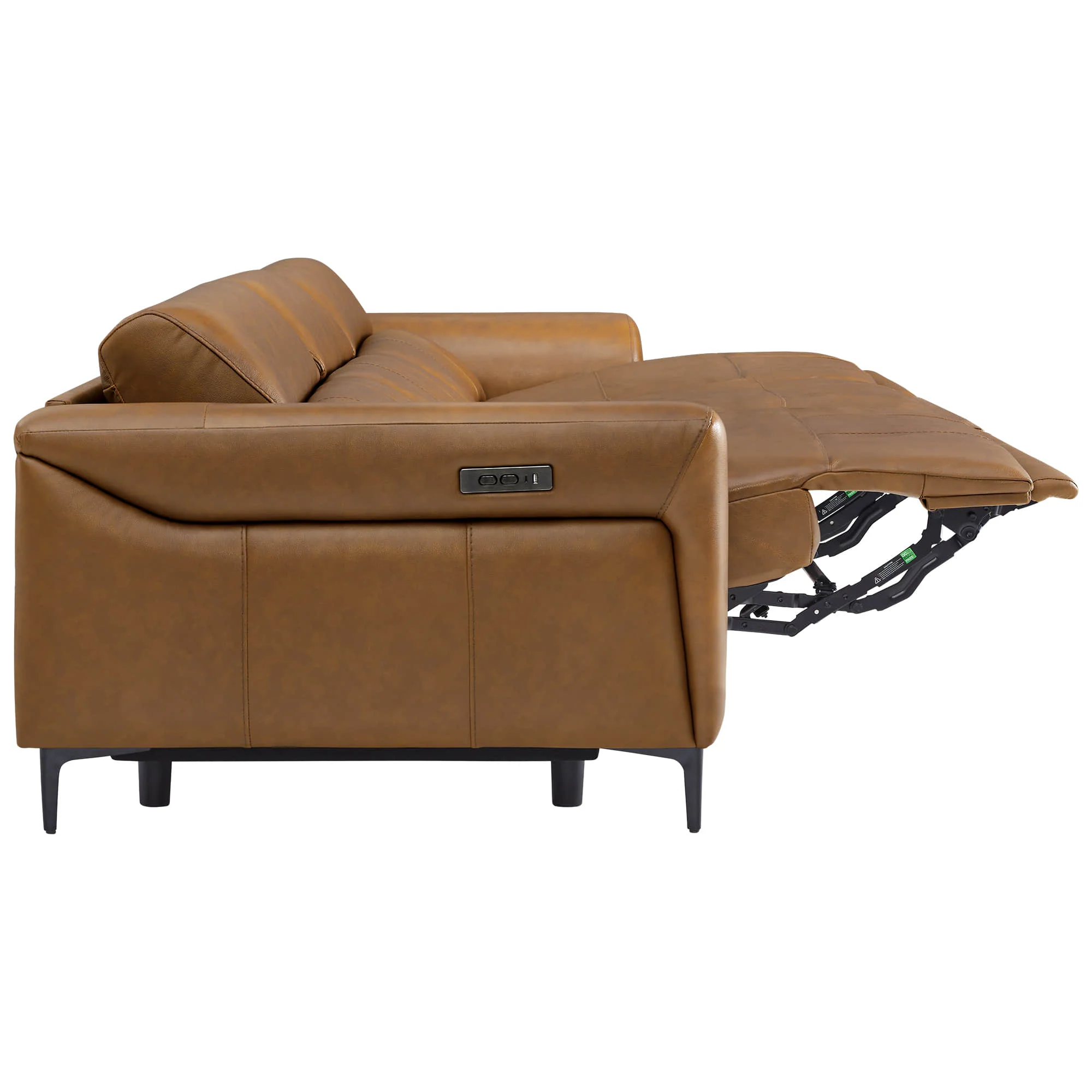 Murphy Premium Dual-Motor Genuine Leather Zero-Wall Power Reclining Sofa - Image 81